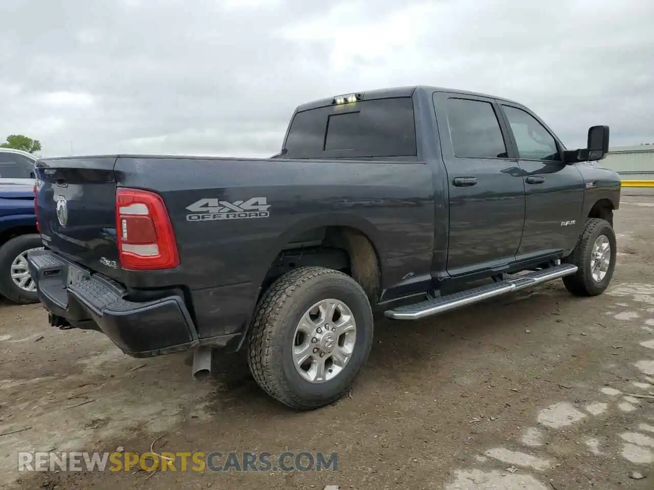 3 Photograph of a damaged car 3C6UR5DJ1MG625586 RAM 2500 2021