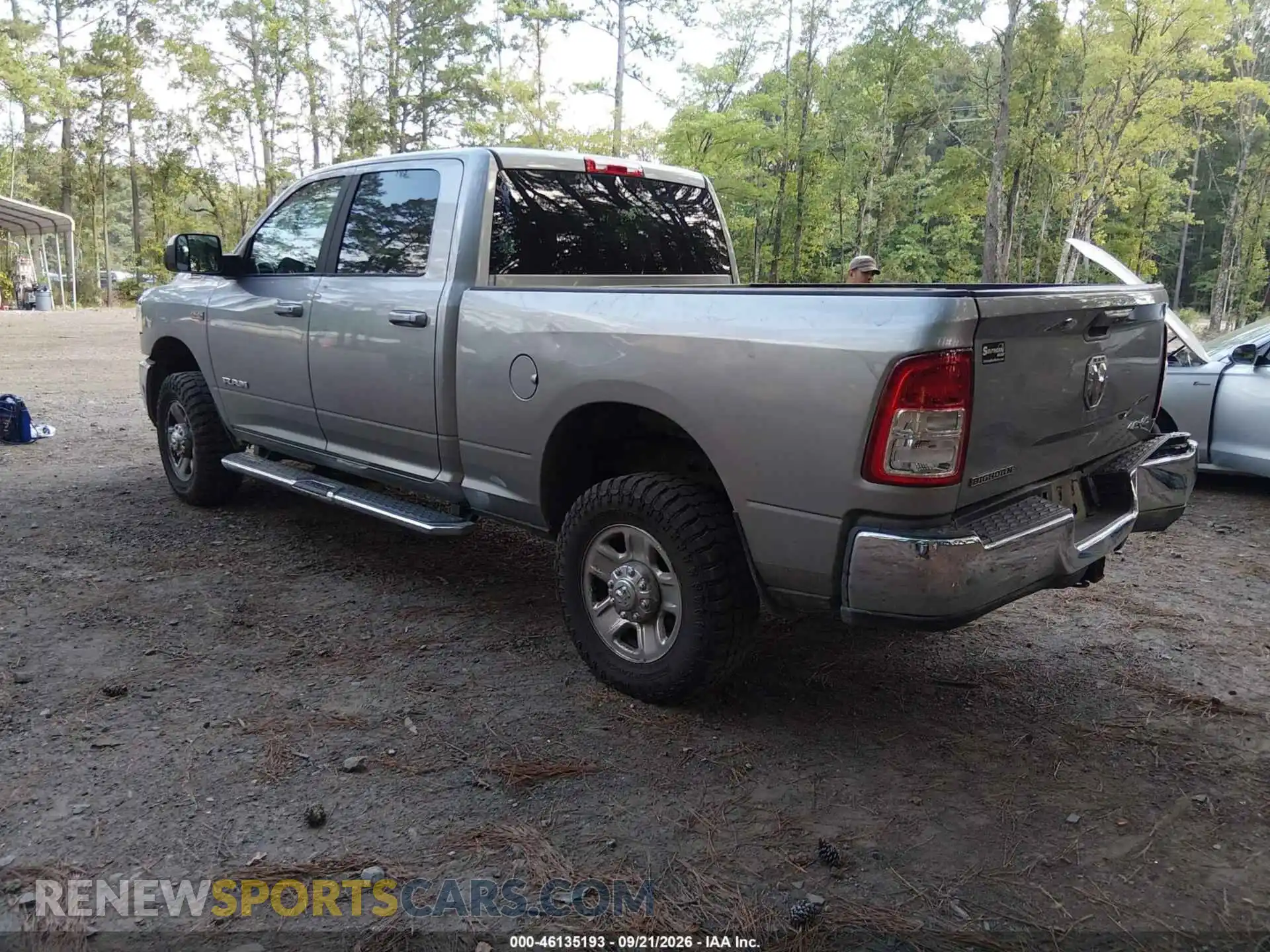 3 Photograph of a damaged car 3C6UR5DJ3MG628523 RAM 2500 2021