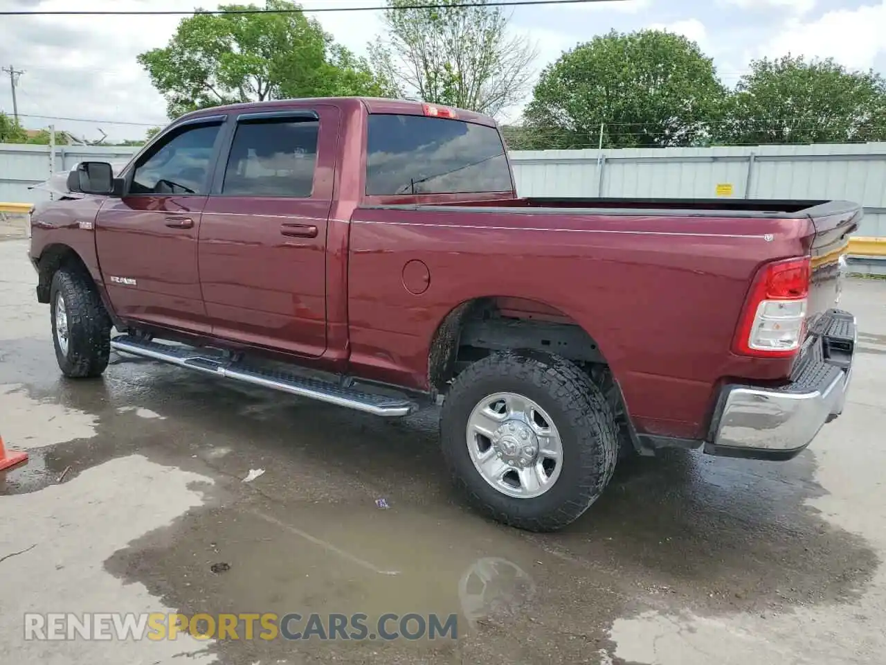 2 Photograph of a damaged car 3C6UR5DJ7MG556130 RAM 2500 2021