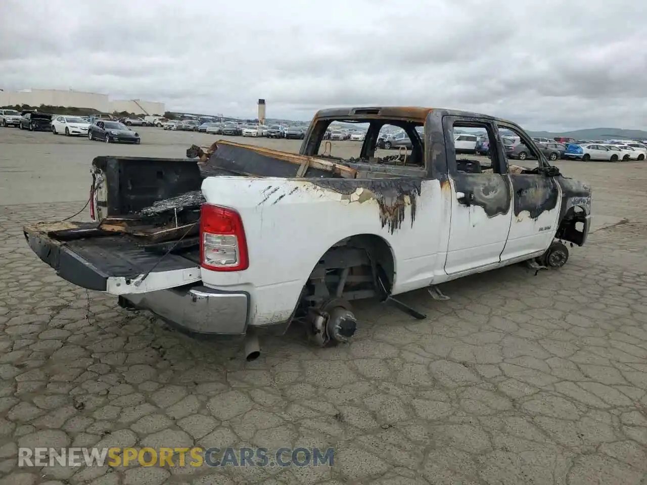 3 Photograph of a damaged car 3C6UR5DJ8MG594238 RAM 2500 2021