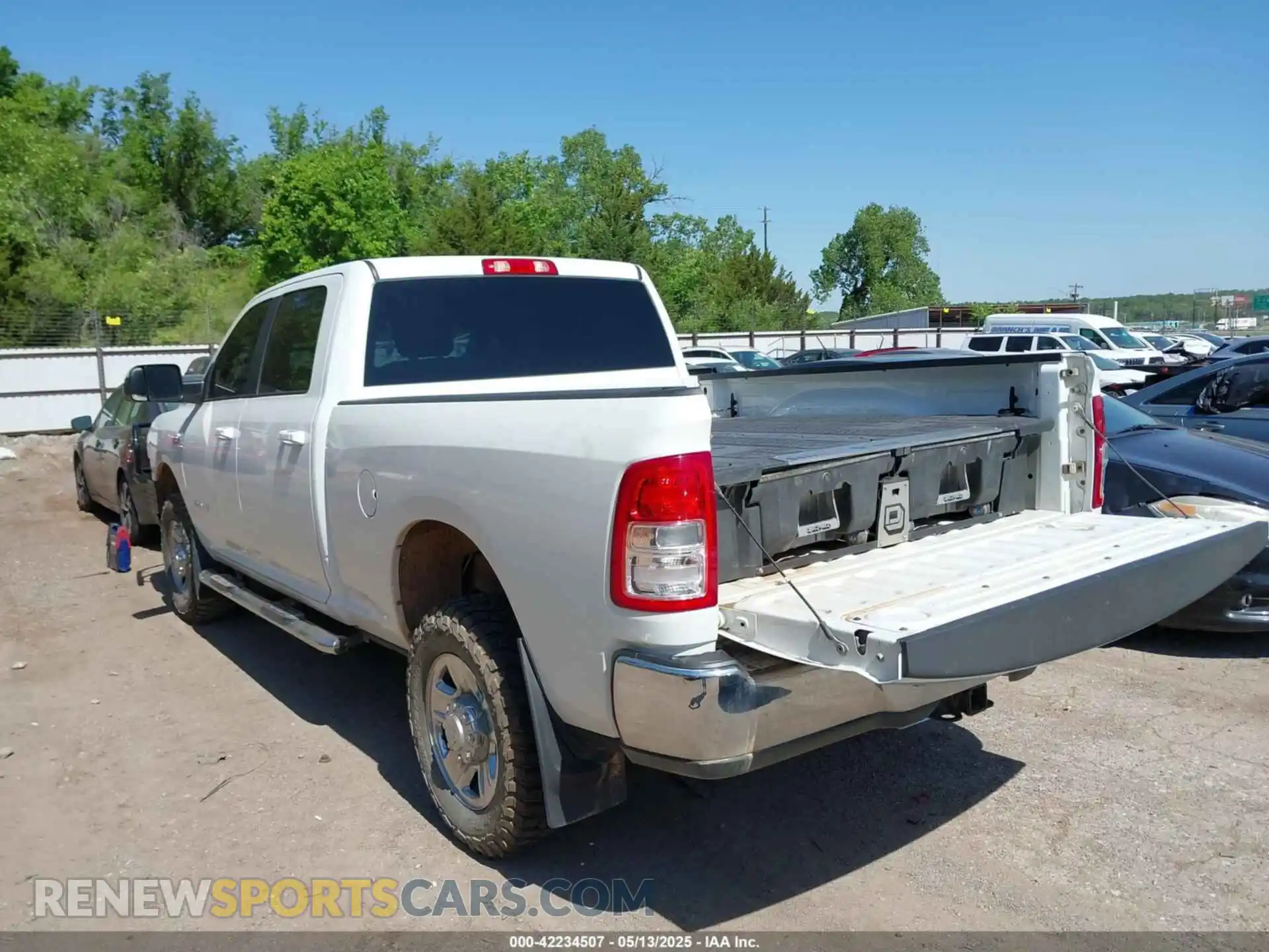 3 Photograph of a damaged car 3C6UR5DJ9MG656715 RAM 2500 2021