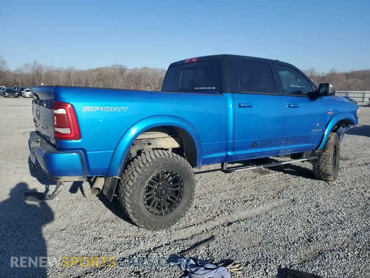 3 Photograph of a damaged car 3C6UR5DL2MG643385 RAM 2500 2021