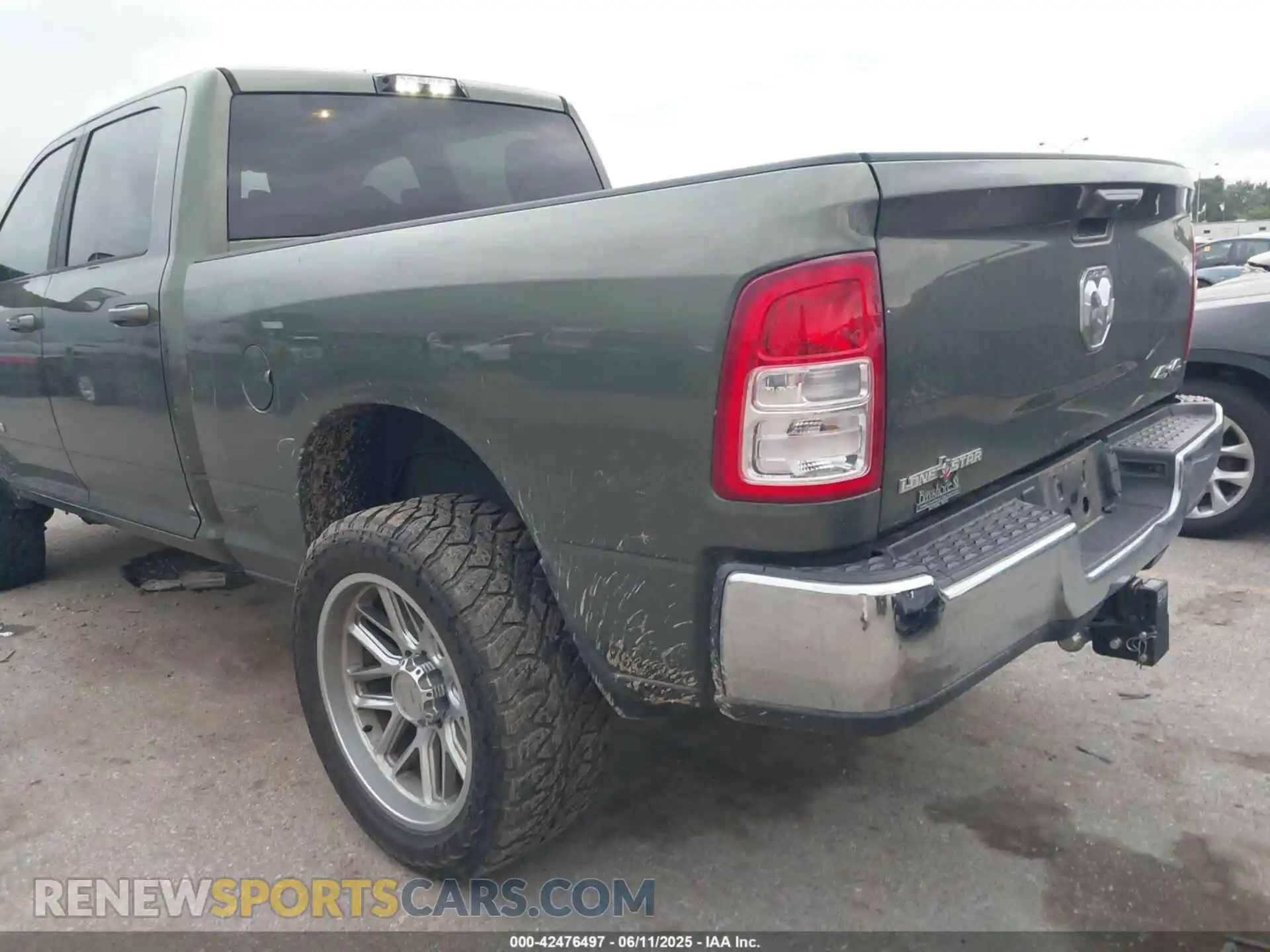 3 Photograph of a damaged car 3C6UR5DL8MG654830 RAM 2500 2021