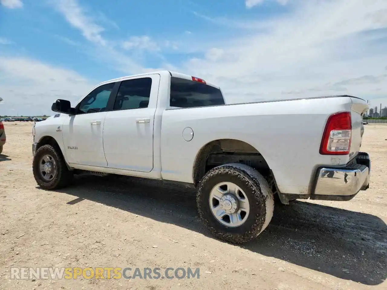 2 Photograph of a damaged car 3C6UR5DL9MG628060 RAM 2500 2021