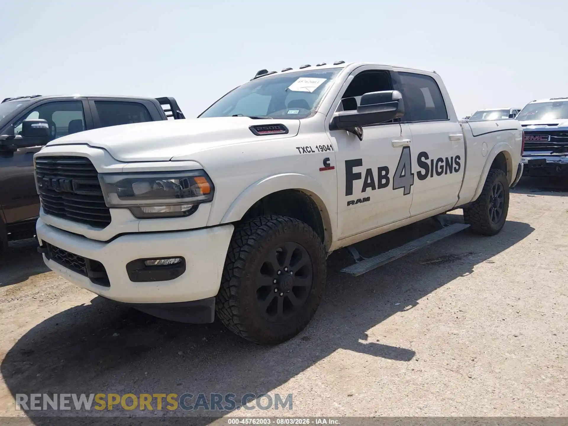 2 Photograph of a damaged car 3C6UR5FL2MG553408 RAM 2500 2021
