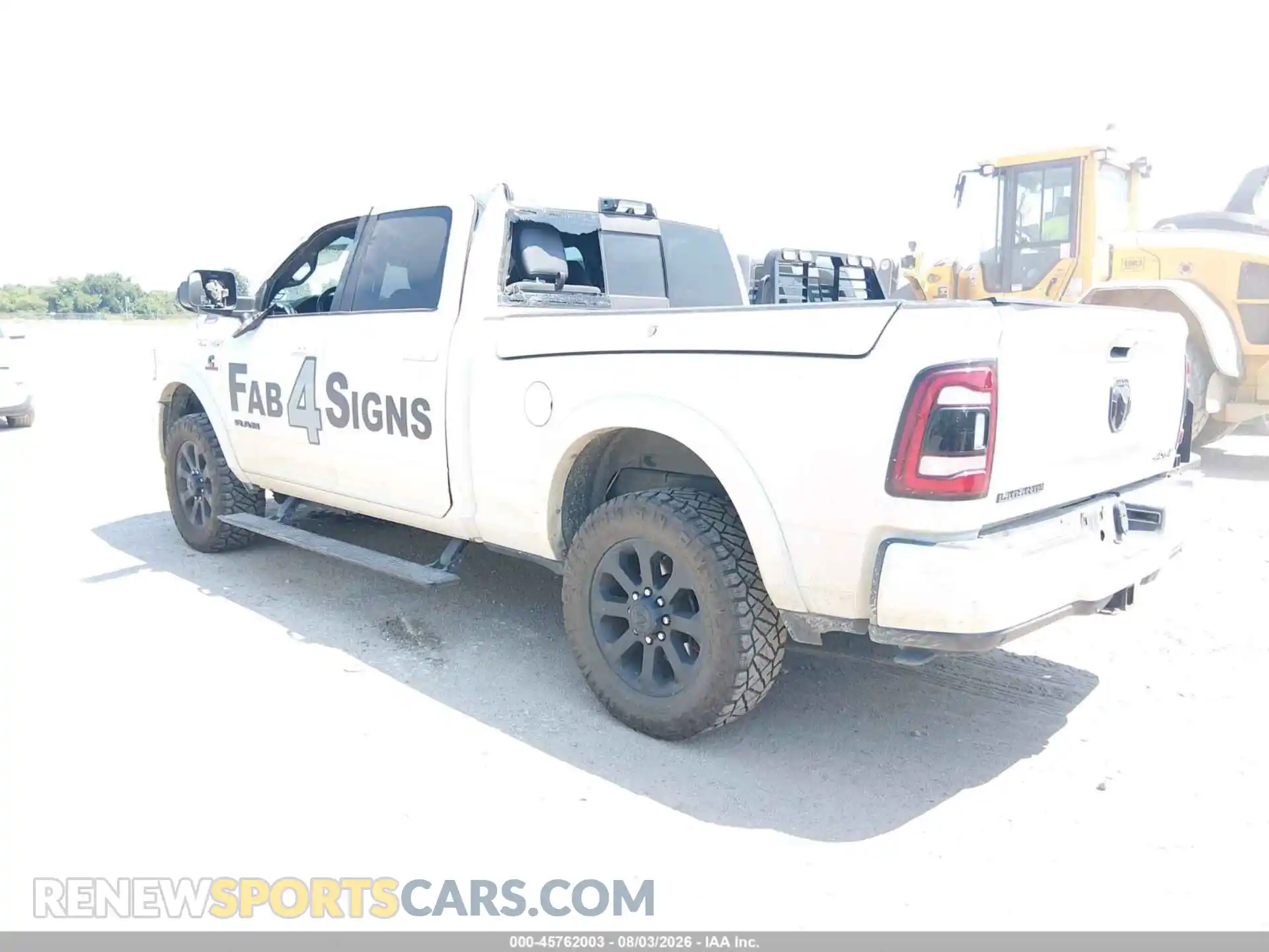 3 Photograph of a damaged car 3C6UR5FL2MG553408 RAM 2500 2021
