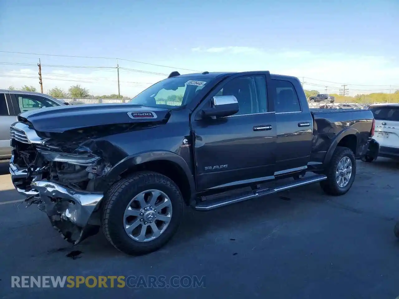 1 fotografías del automóvil dañado 3C6UR5FL2MG591107 RAM 2500 2021