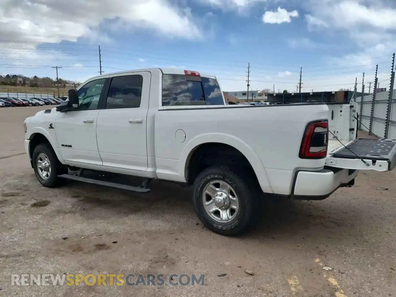 2 Photograph of a damaged car 3C6UR5FL4MG612250 RAM 2500 2021