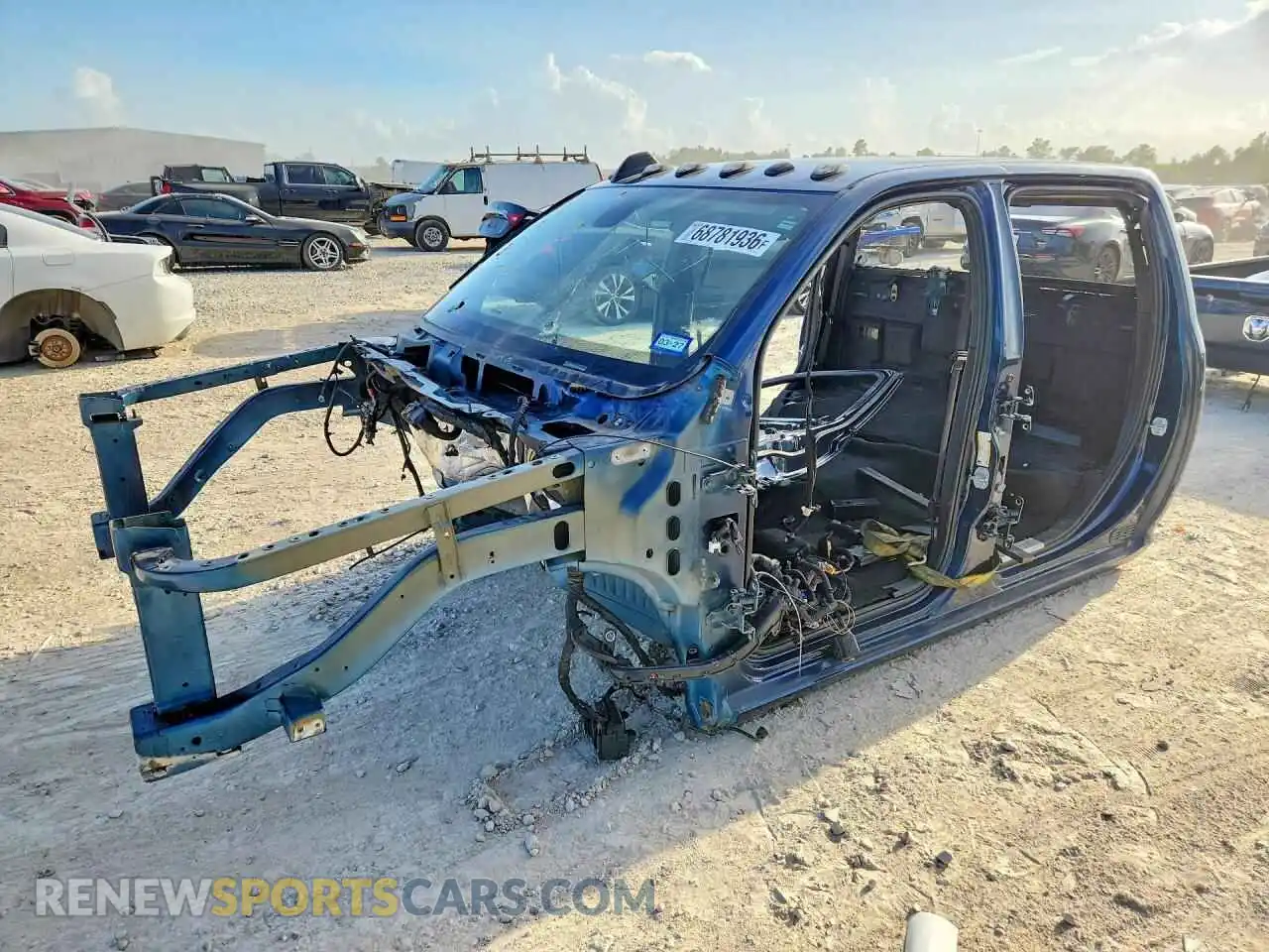 1 fotografías del automóvil dañado 3C6UR5FL7MG534210 RAM 2500 2021