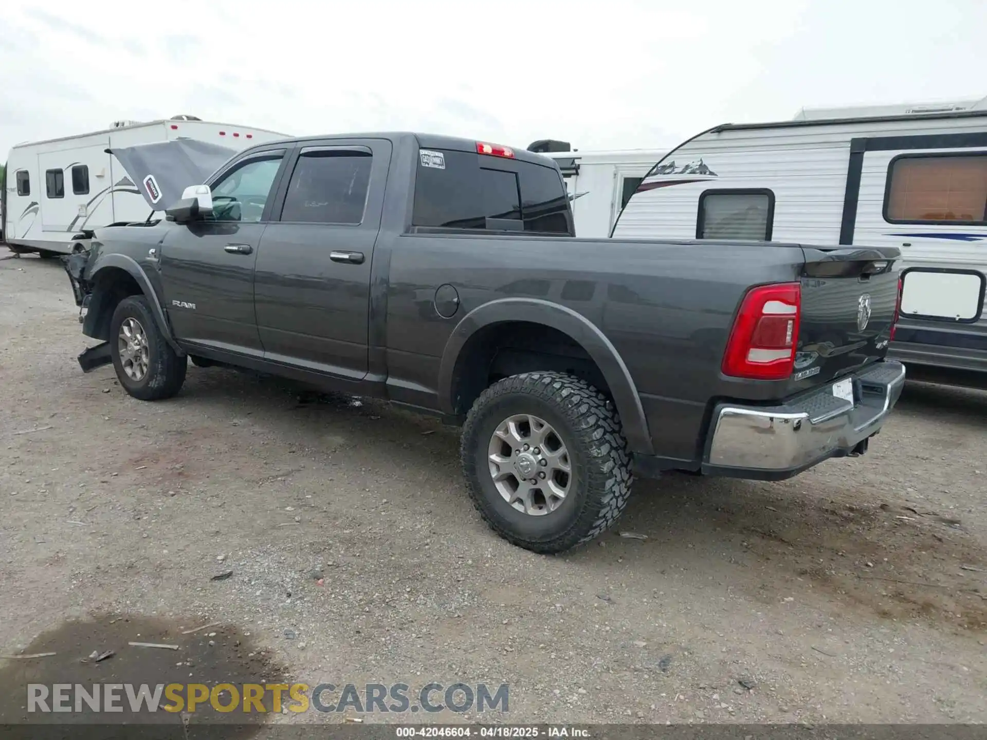 3 Photograph of a damaged car 3C6UR5FL7MG612467 RAM 2500 2021