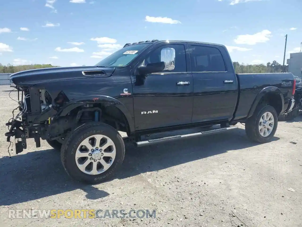 1 Photograph of a damaged car 3C6UR5FL9MG561585 RAM 2500 2021