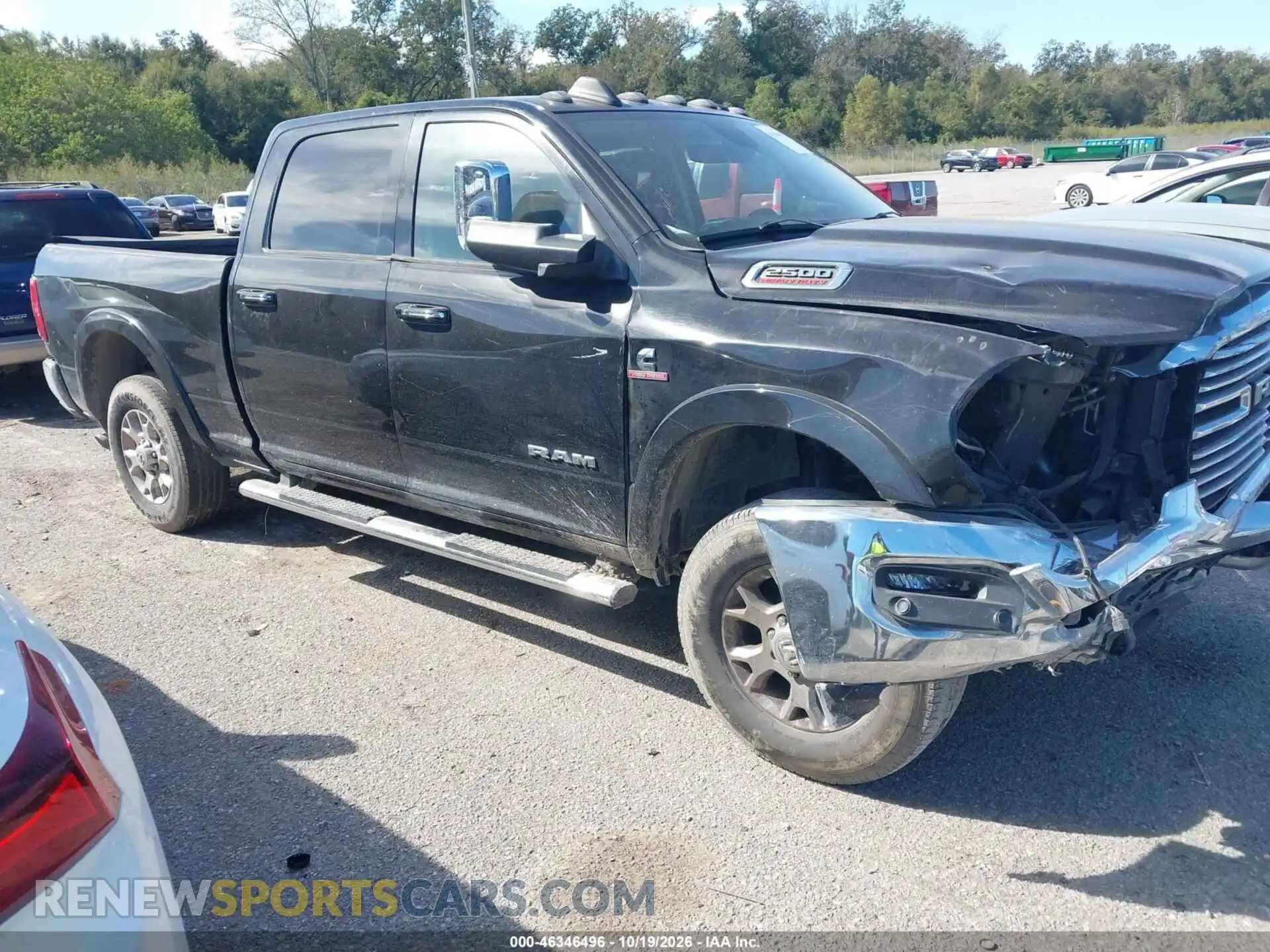 1 Photograph of a damaged car 3C6UR5FLXMG650517 RAM 2500 2021