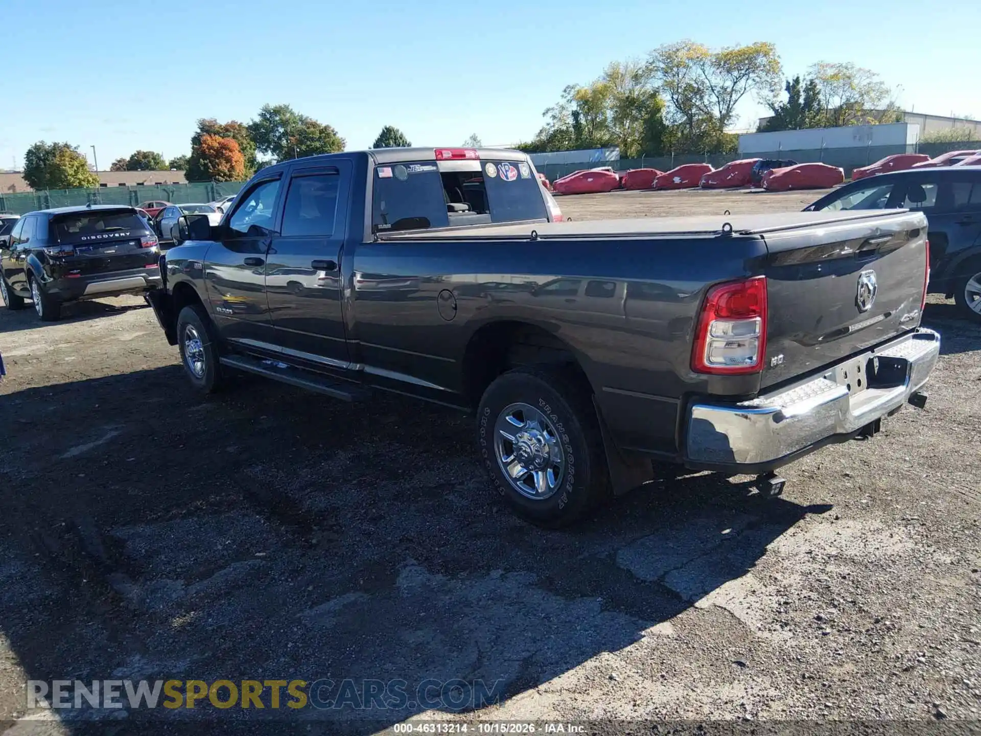 3 Photograph of a damaged car 3C6UR5HJ4MG609151 RAM 2500 2021
