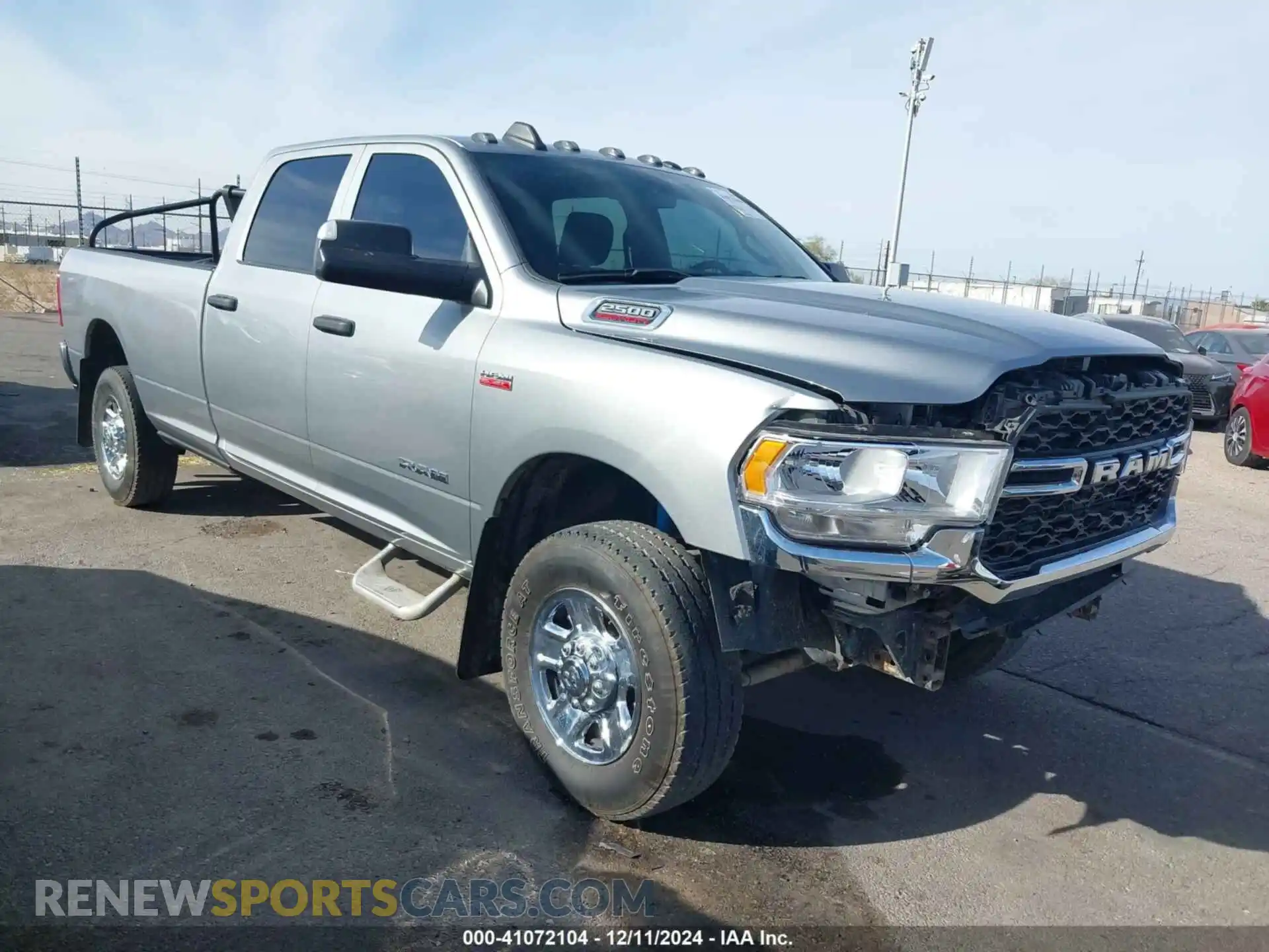 1 Photograph of a damaged car 3C6UR5HJ9MG610232 RAM 2500 2021
