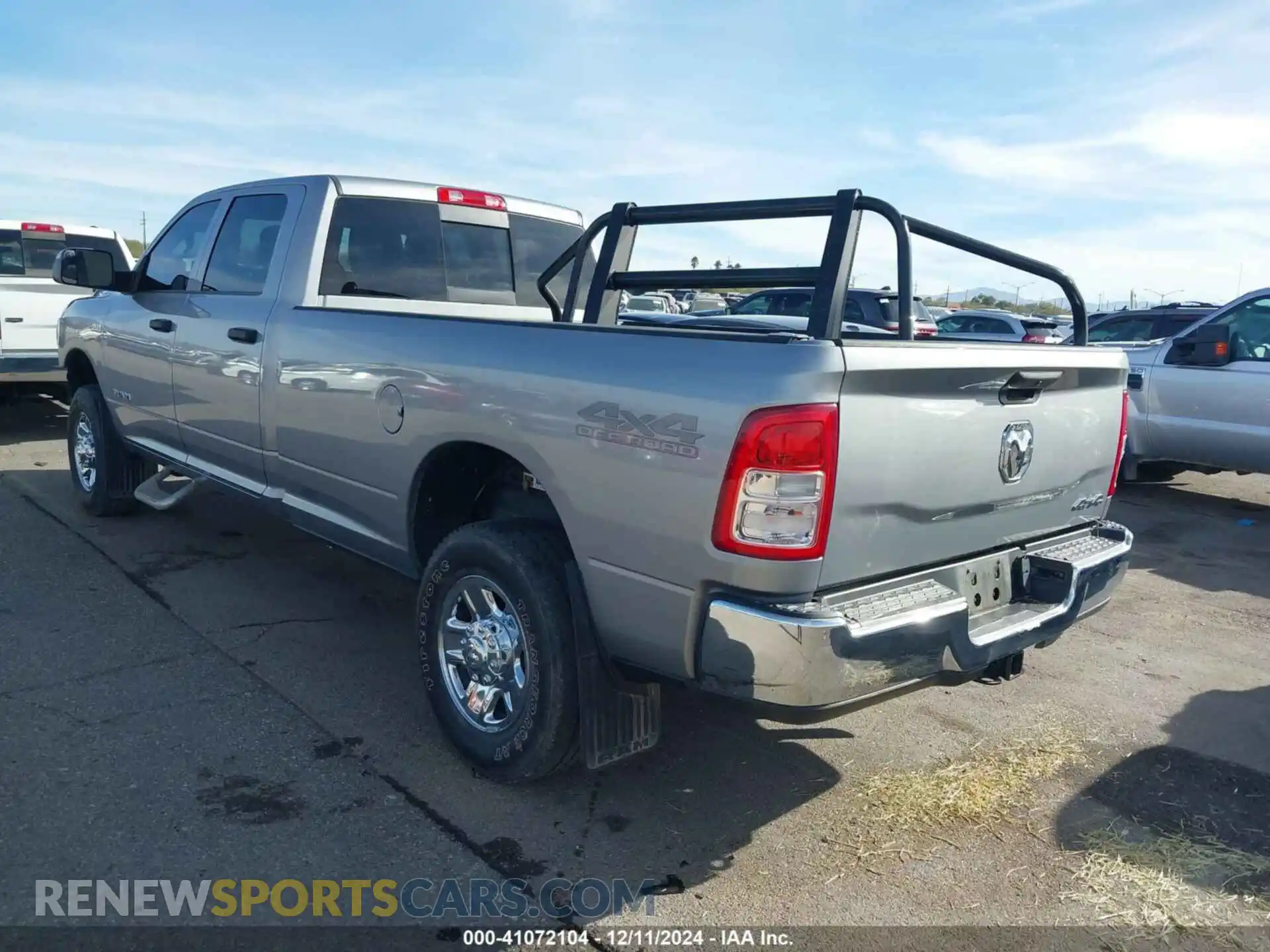 3 Photograph of a damaged car 3C6UR5HJ9MG610232 RAM 2500 2021