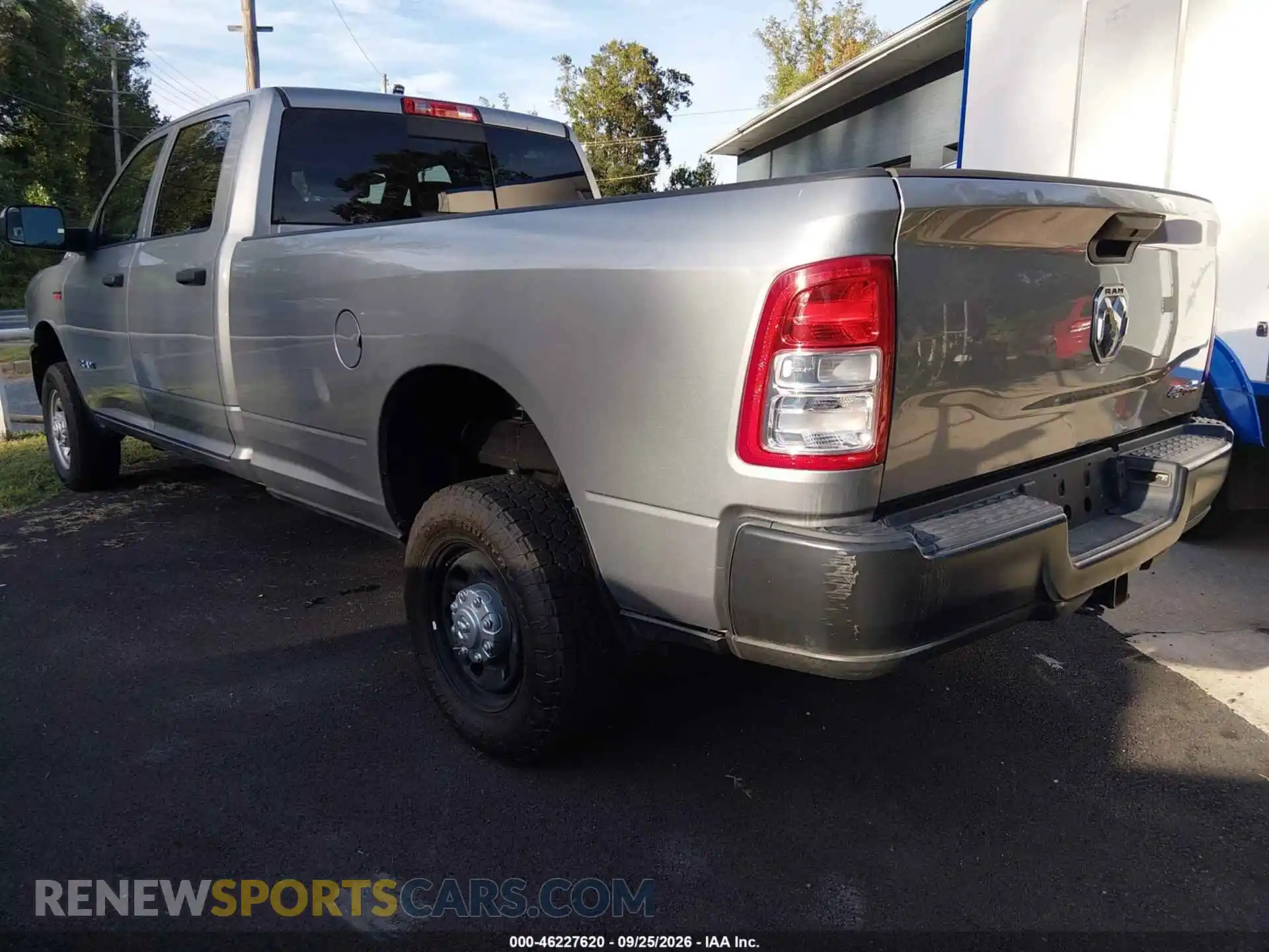 3 Photograph of a damaged car 3C6UR5HJXMG652294 RAM 2500 2021