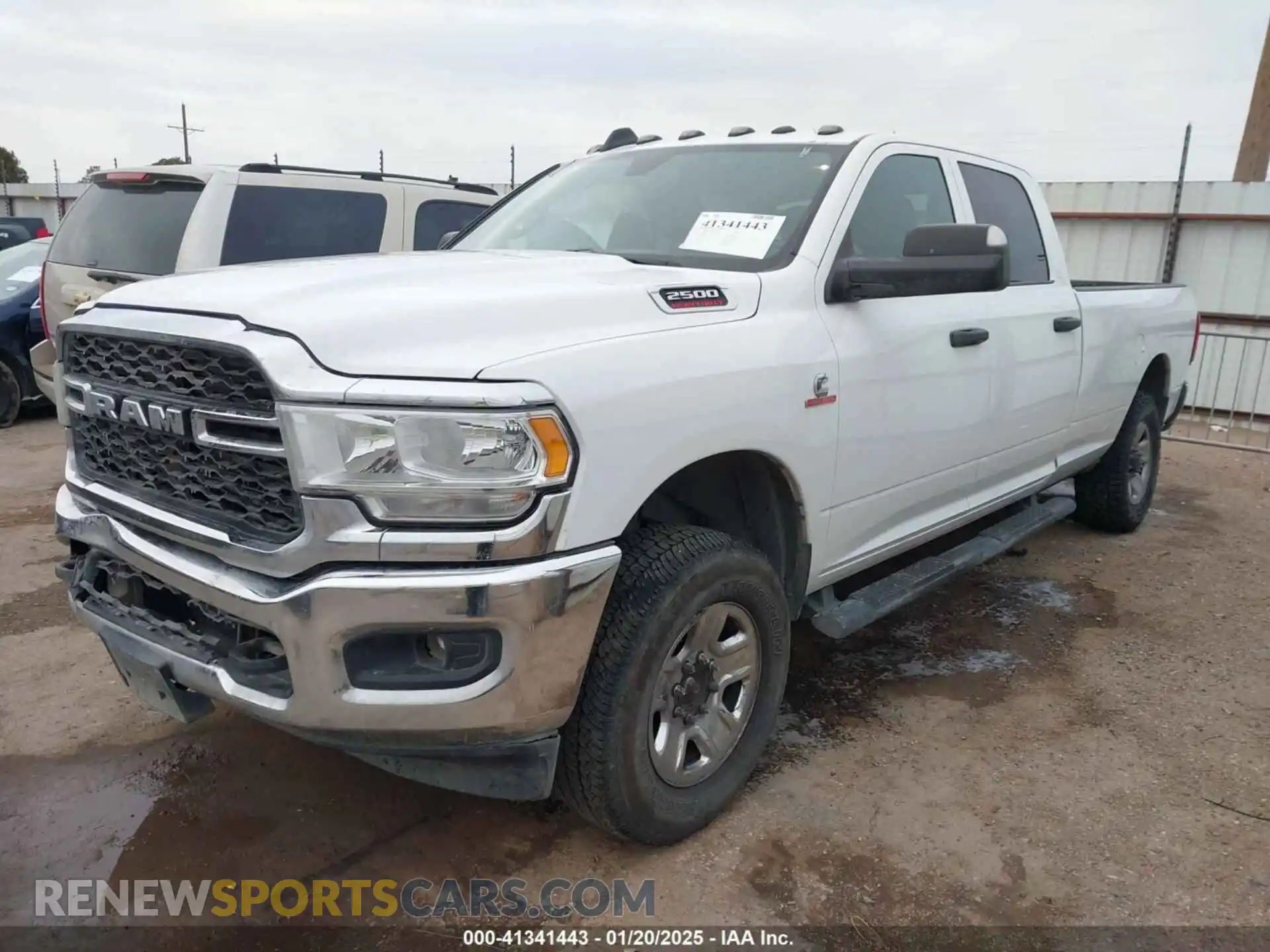 2 Фотография поврежденного автомобиля 3C6UR5HL9MG582014 RAM 2500 2021