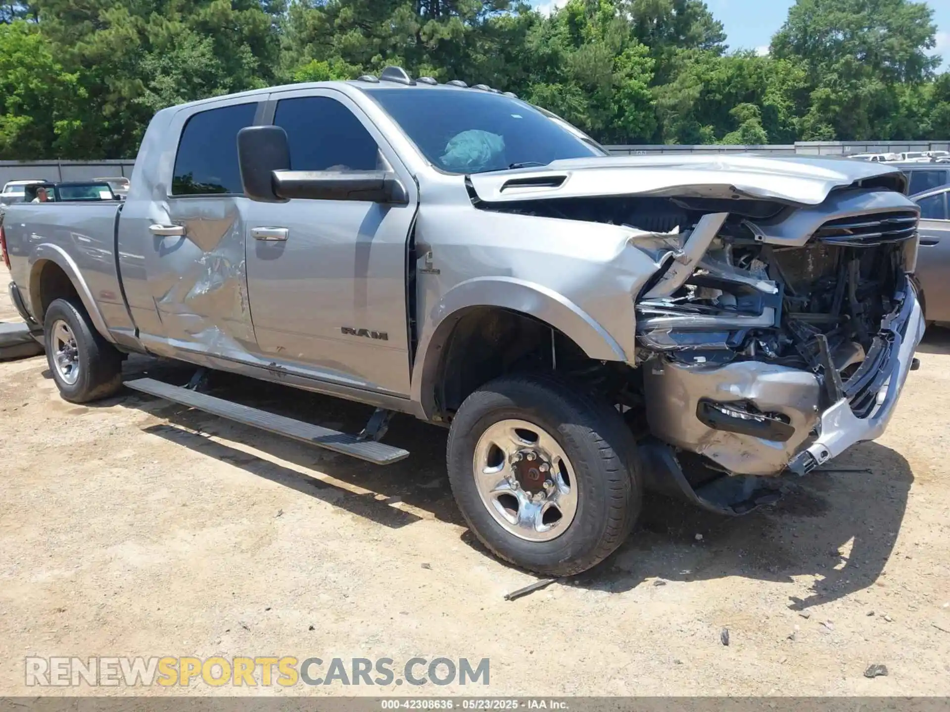1 Photograph of a damaged car 3C6UR5NL2MG509717 RAM 2500 2021