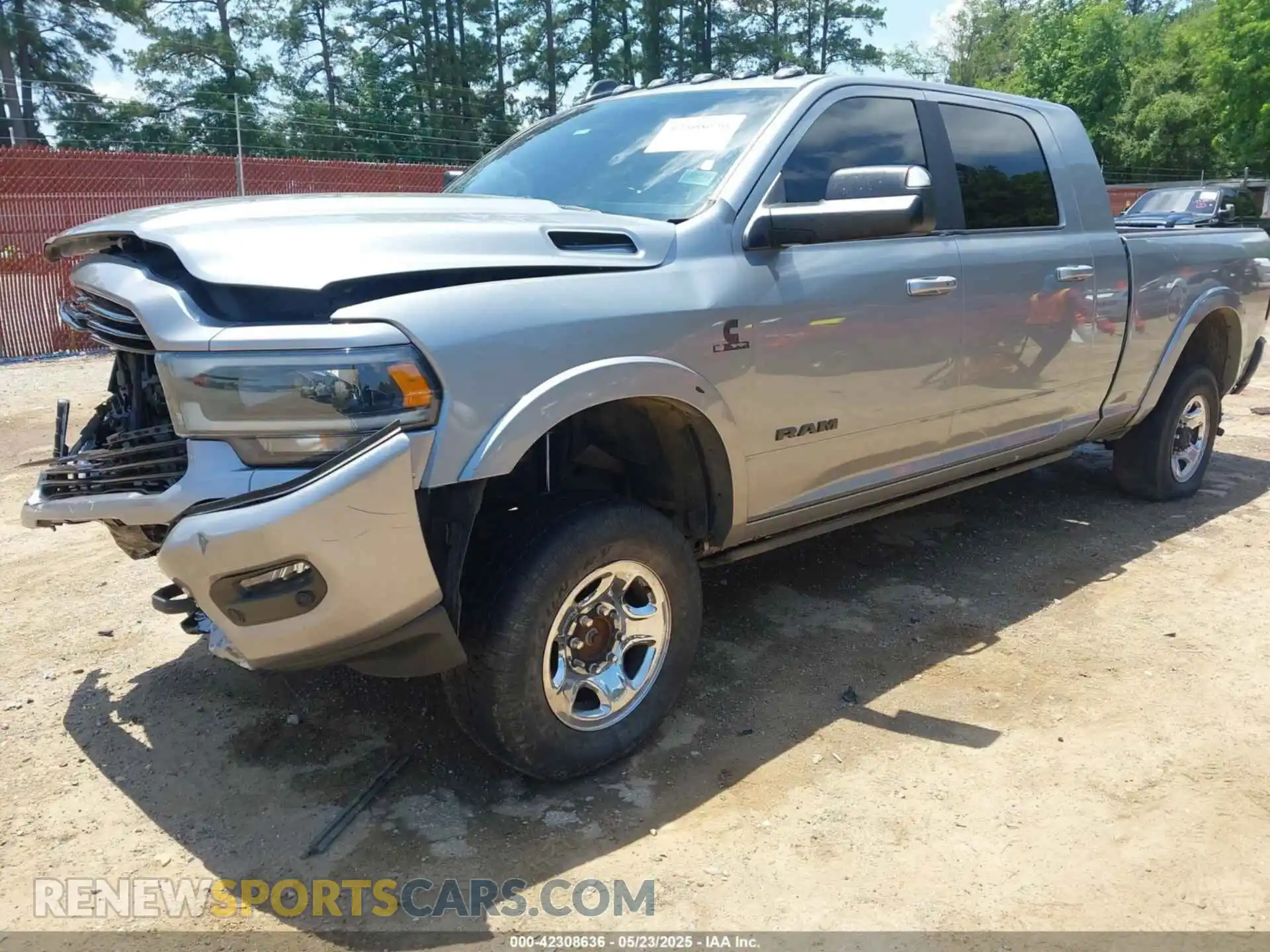2 Photograph of a damaged car 3C6UR5NL2MG509717 RAM 2500 2021