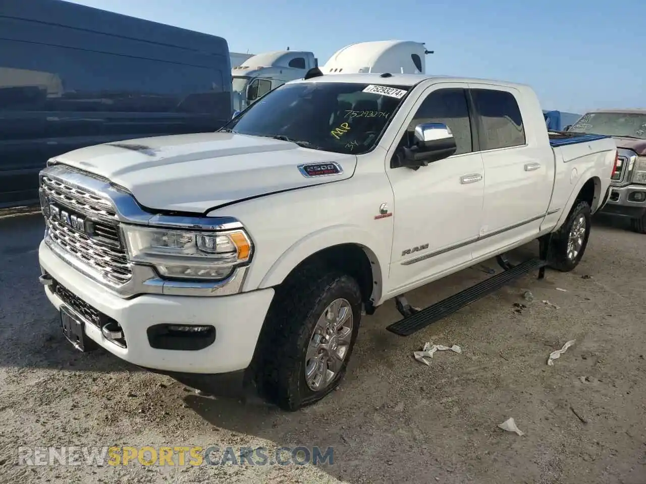 1 fotografías del automóvil dañado 3C6UR5TL8MG501236 RAM 2500 2021