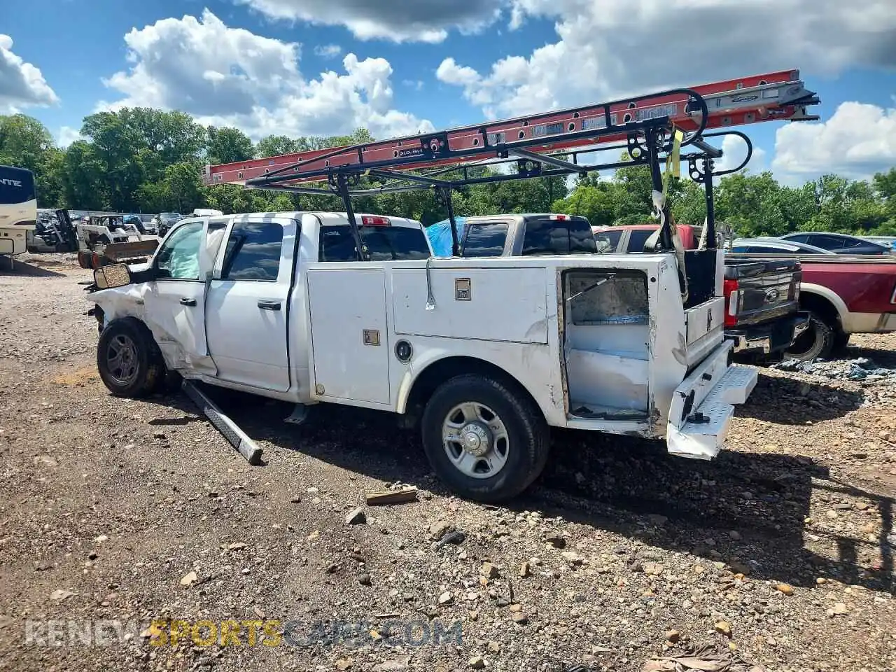 2 Photograph of a damaged car 3C7WR4HJ3MG651972 RAM 2500 2021