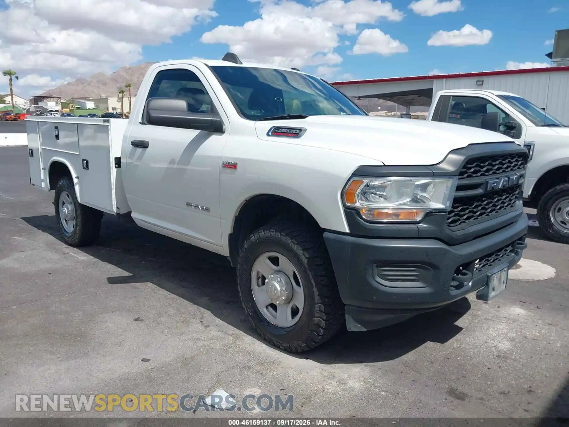 1 Photograph of a damaged car 3C7WR5AJ0MG677025 RAM 2500 2021