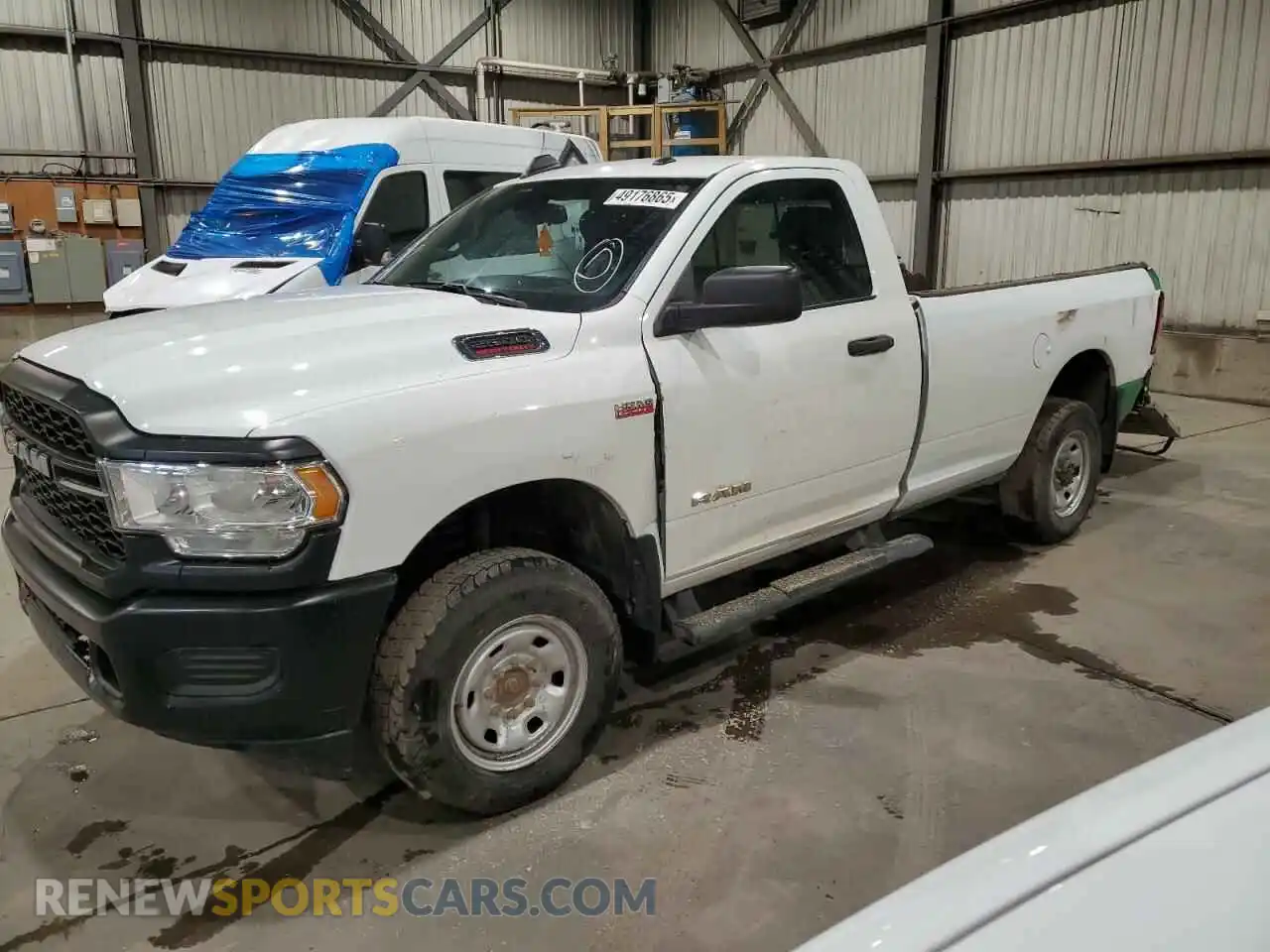1 Photograph of a damaged car 3C6MR5AJ5NG220417 RAM 2500 2022