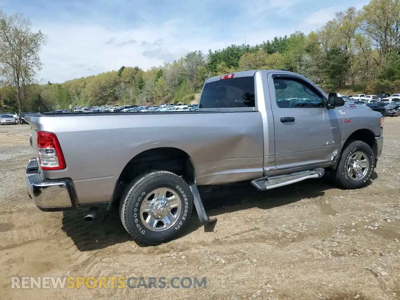 3 Photograph of a damaged car 3C6MR5AJ6NG418830 RAM 2500 2022