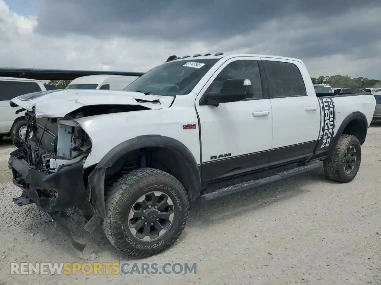 1 Photograph of a damaged car 3C6TR5EJ7NG250766 RAM 2500 2022
