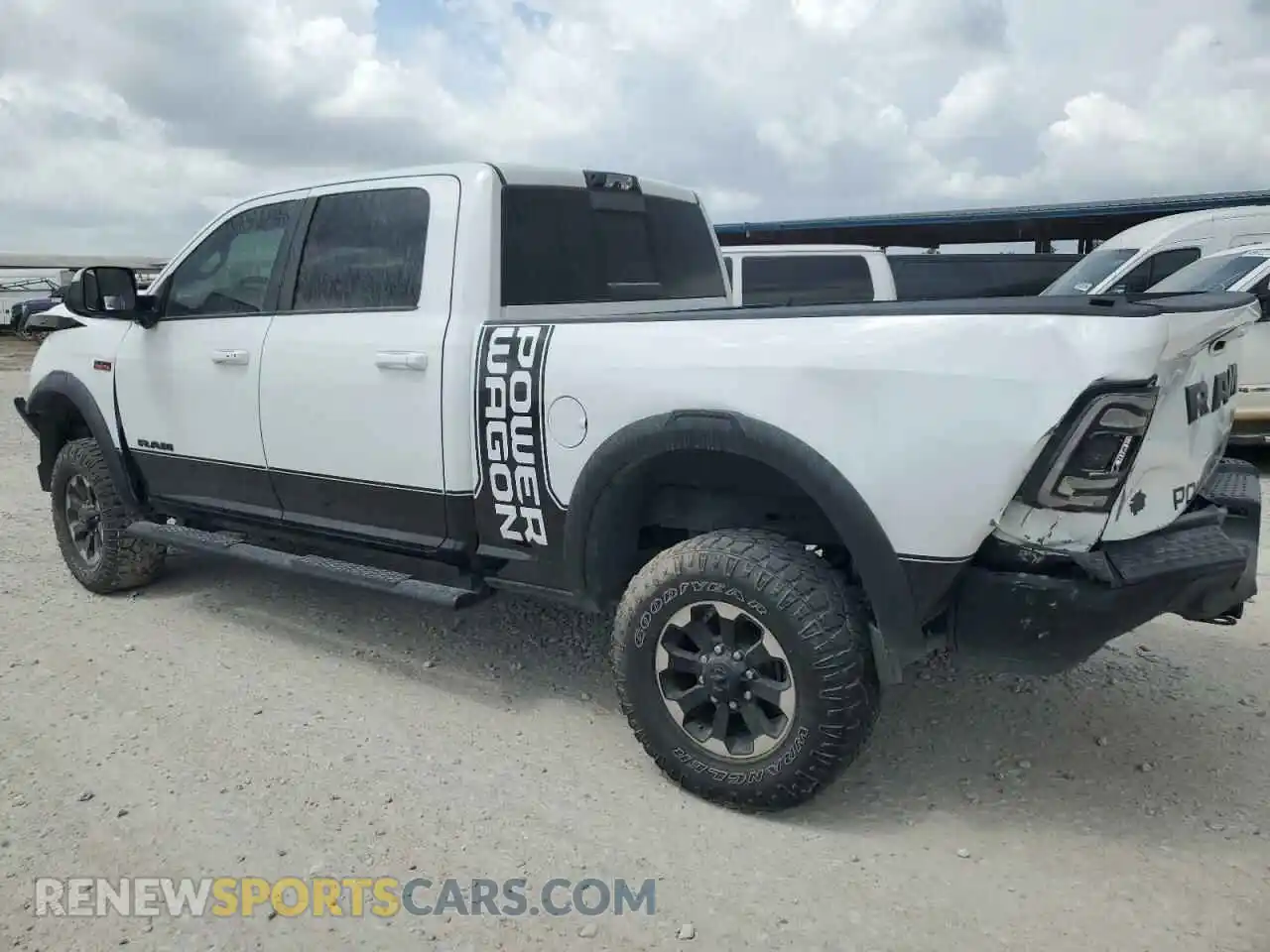 2 Photograph of a damaged car 3C6TR5EJ7NG250766 RAM 2500 2022