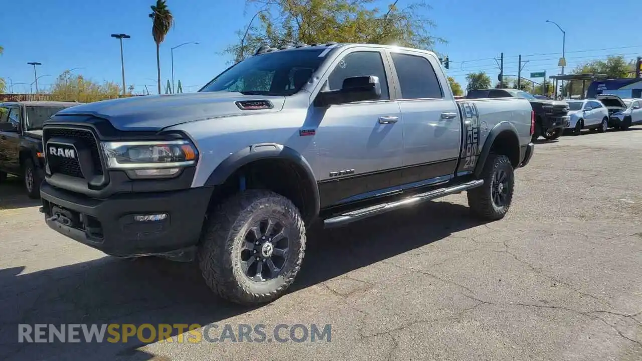 2 Photograph of a damaged car 3C6TR5EJ7NG309931 RAM 2500 2022