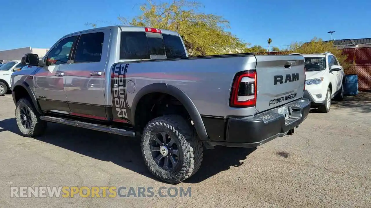 3 Photograph of a damaged car 3C6TR5EJ7NG309931 RAM 2500 2022