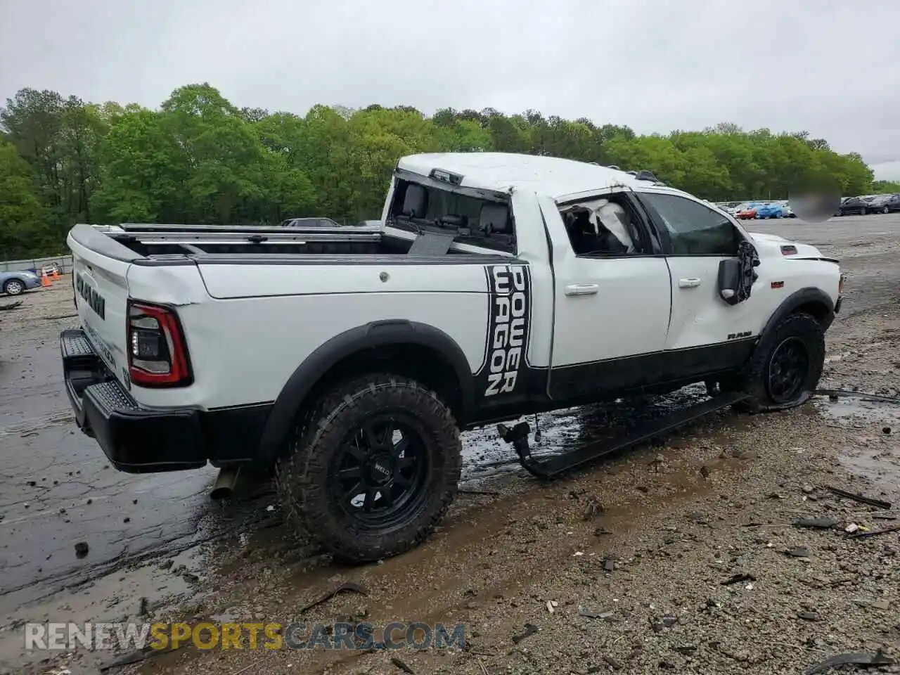 3 Photograph of a damaged car 3C6TR5EJ9NG222841 RAM 2500 2022