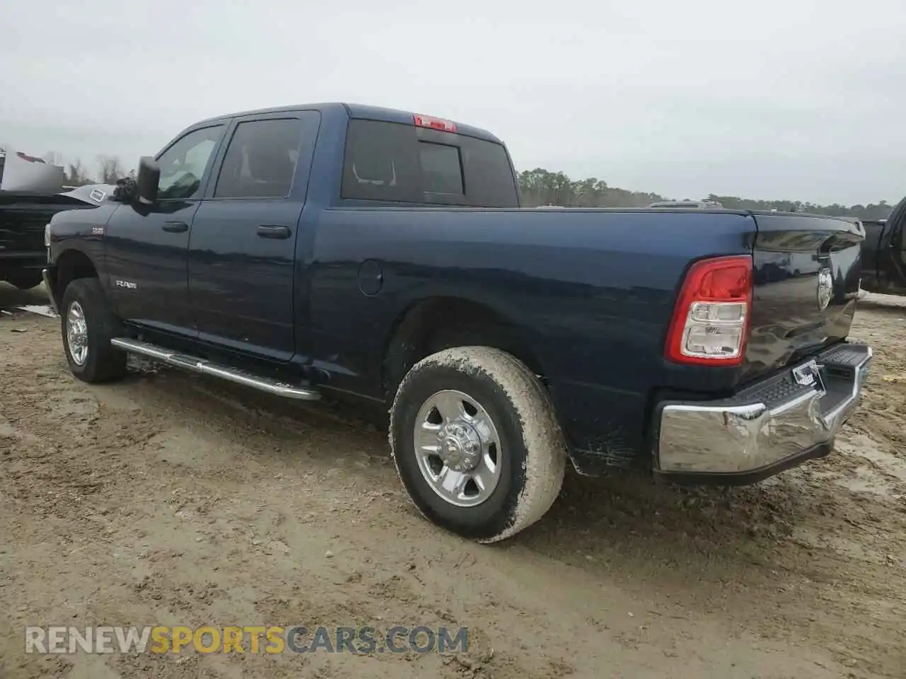 2 Photograph of a damaged car 3C6UR4CJ4NG102804 RAM 2500 2022