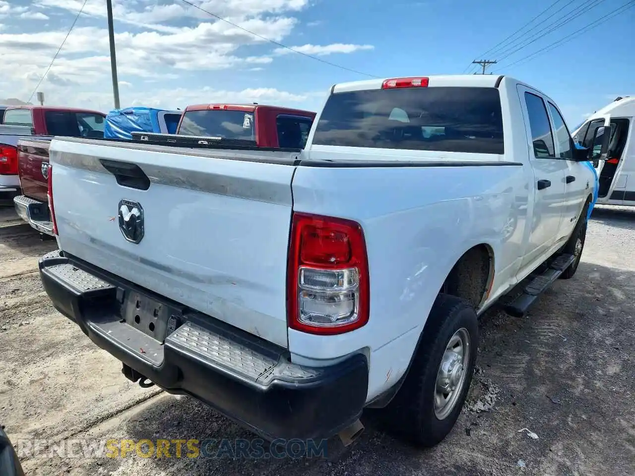 3 Фотография поврежденного автомобиля 3C6UR5CL0NG439302 RAM 2500 2022