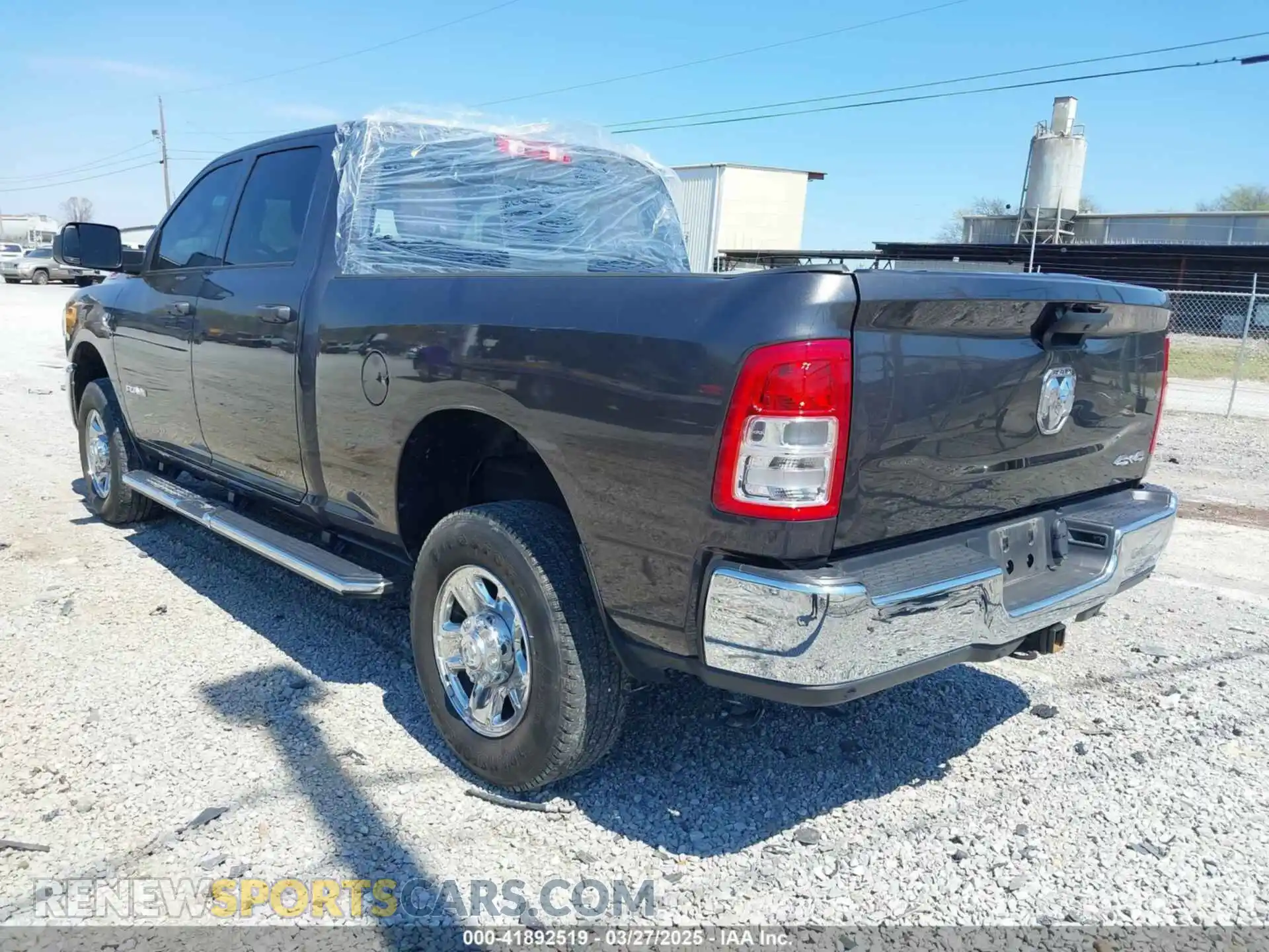 3 Photograph of a damaged car 3C6UR5CL2NG252546 RAM 2500 2022