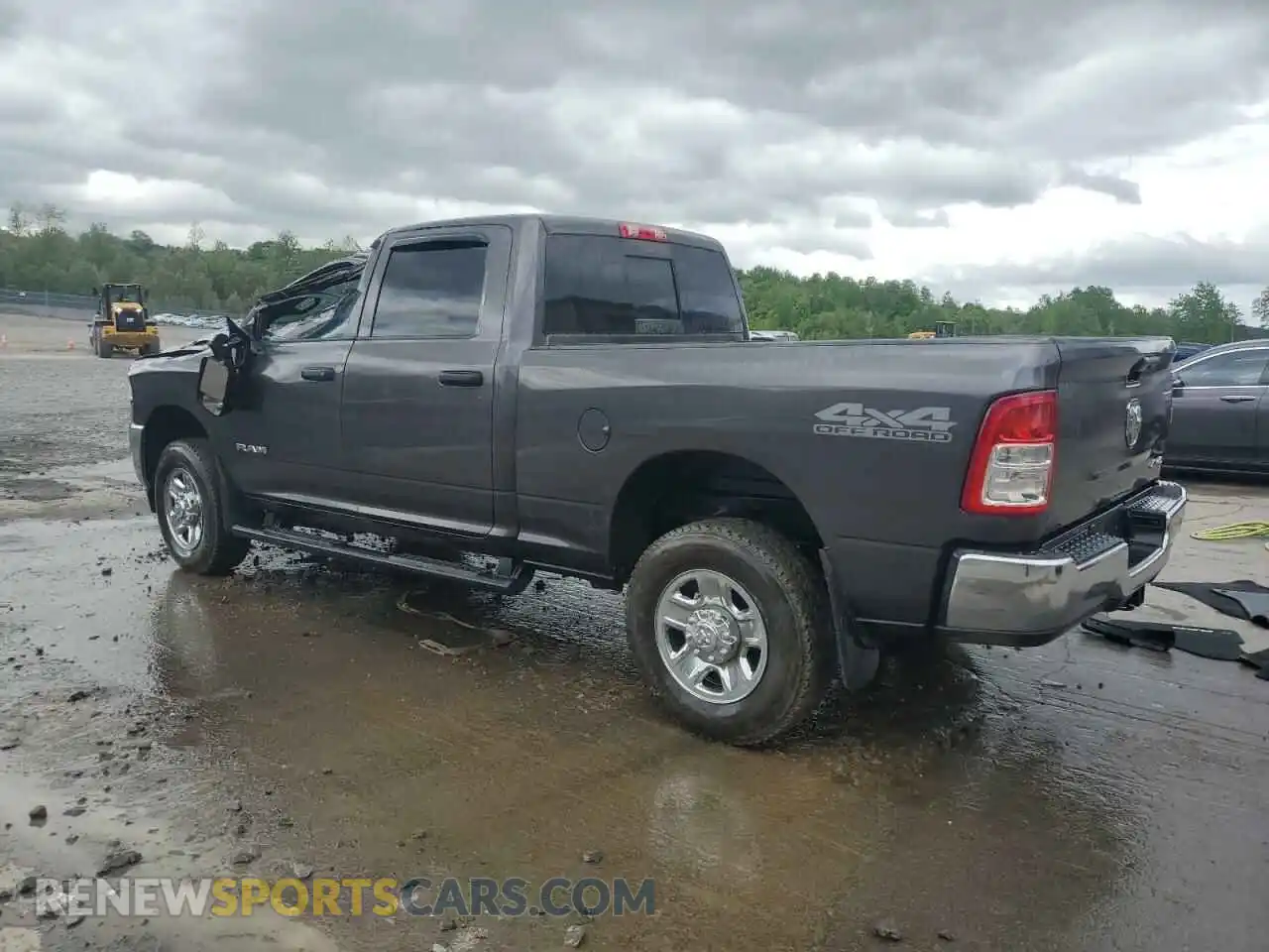 2 Photograph of a damaged car 3C6UR5CL8NG383710 RAM 2500 2022