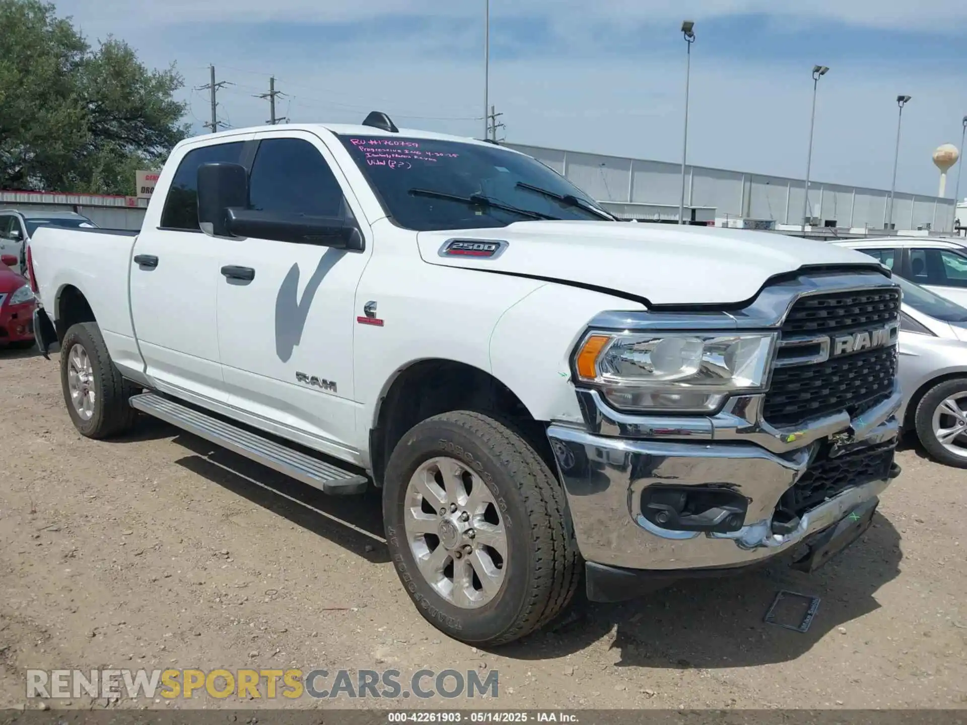 1 fotografías del automóvil dañado 3C6UR5DL2NG350071 RAM 2500 2022