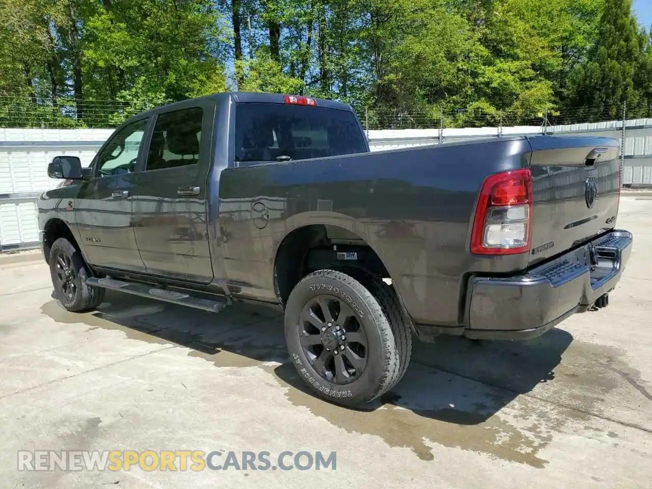 2 Photograph of a damaged car 3C6UR5DLXNG373551 RAM 2500 2022