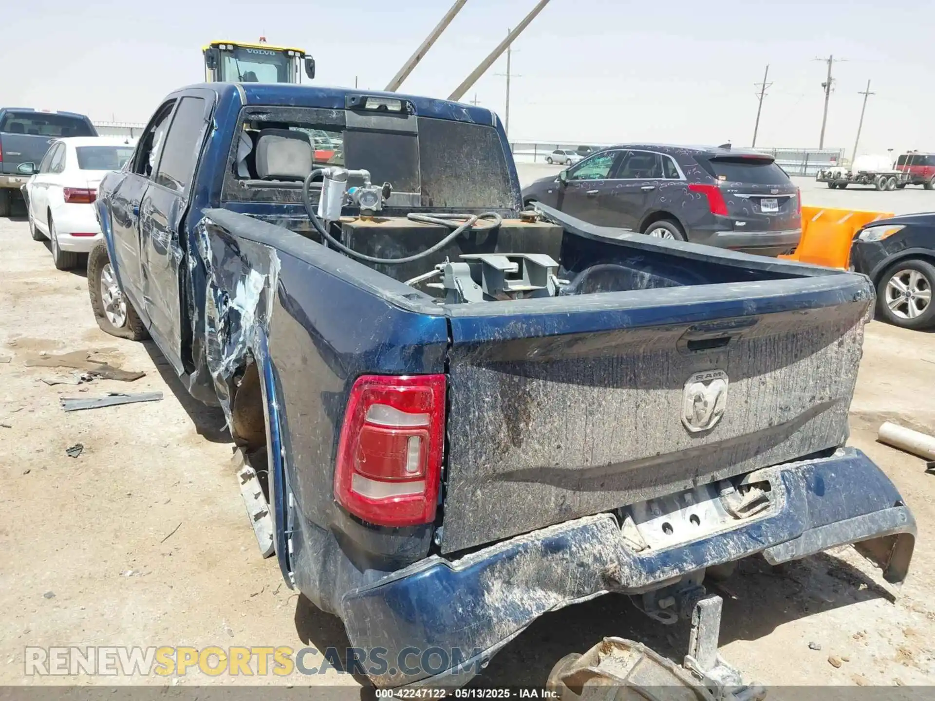 3 Photograph of a damaged car 3C6UR5FL1NG372673 RAM 2500 2022