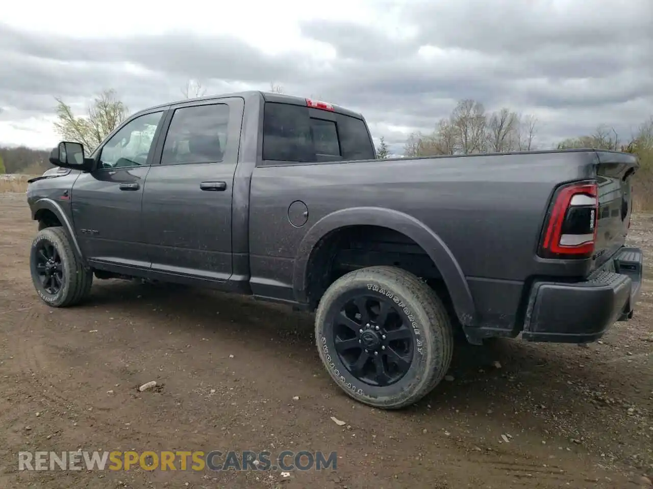 2 Photograph of a damaged car 3C6UR5FL5NG282071 RAM 2500 2022