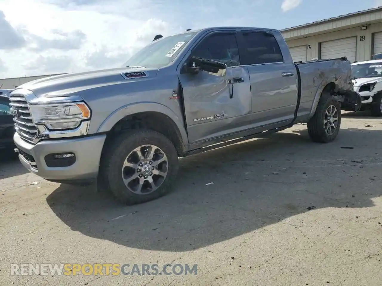 1 Photograph of a damaged car 3C6UR5GL8NG143082 RAM 2500 2022