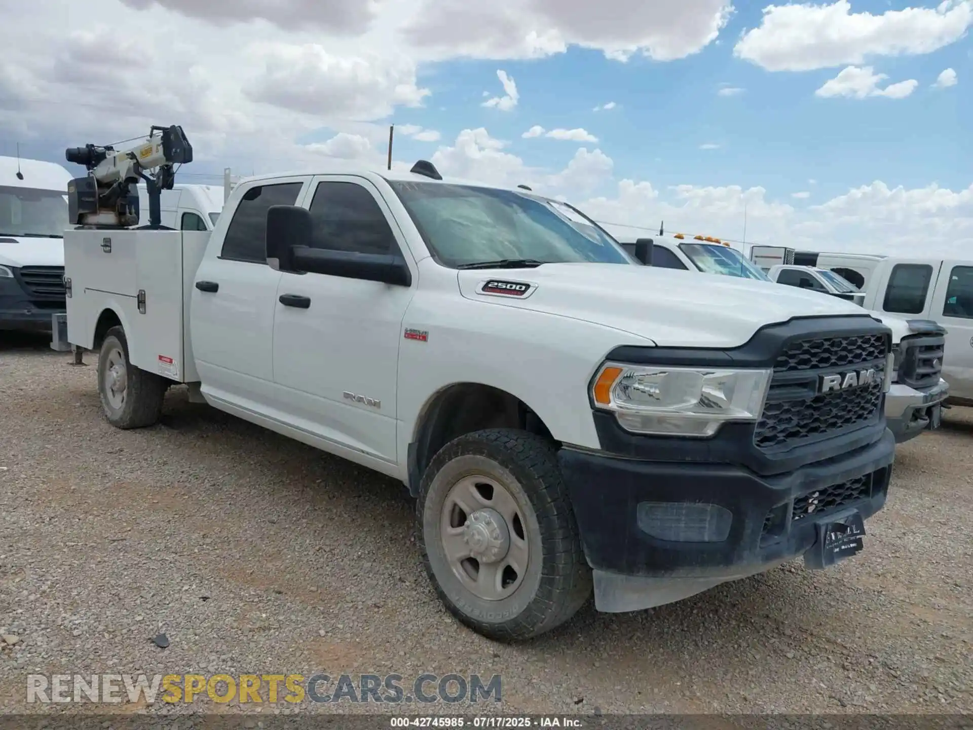 1 Photograph of a damaged car 3C6UR5HJ2NG366148 RAM 2500 2022