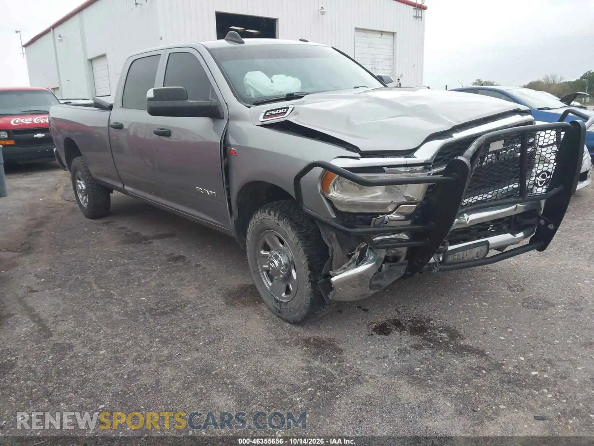 1 Photograph of a damaged car 3C6UR5HJXNG366348 RAM 2500 2022