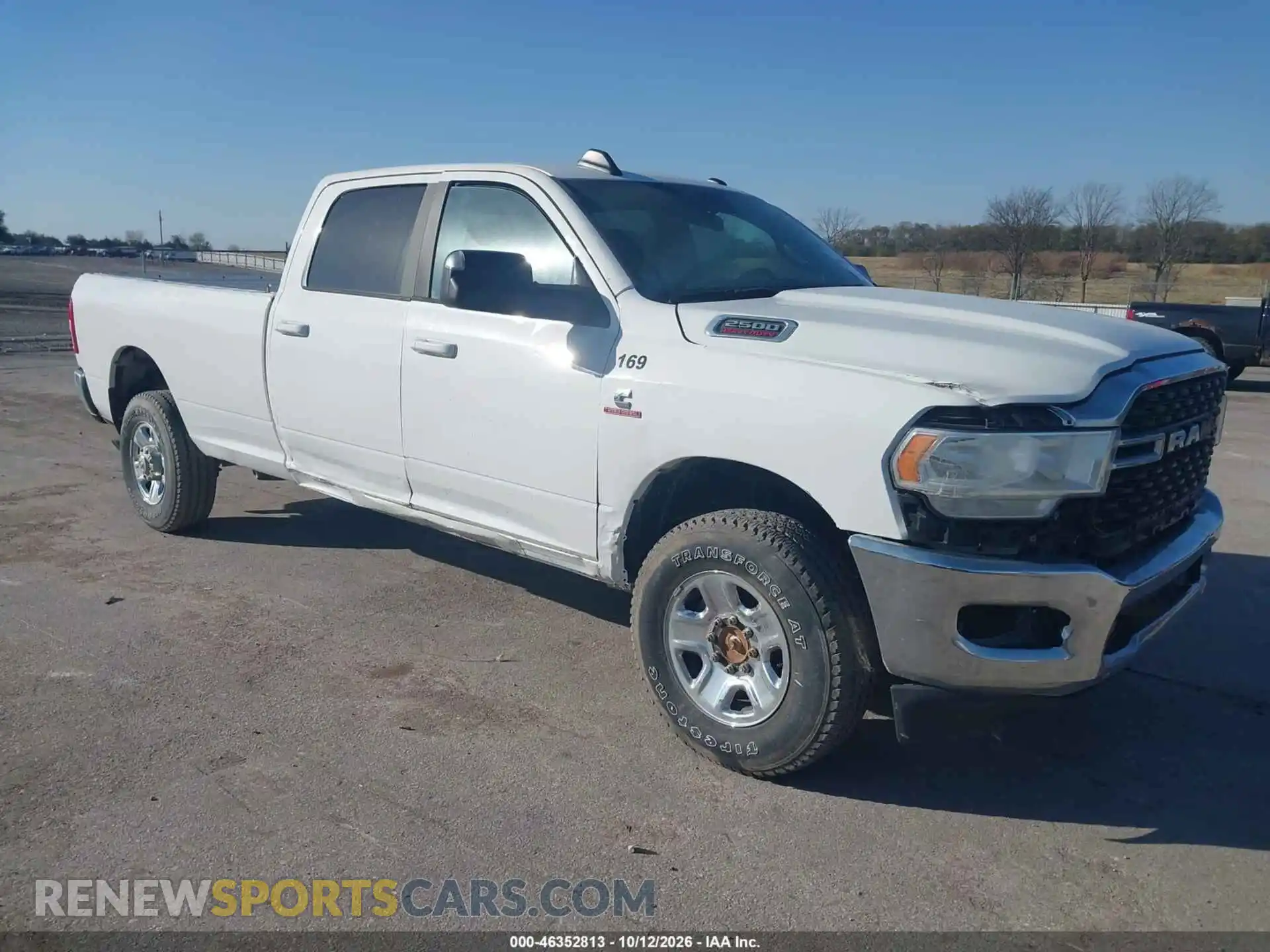 1 fotografías del automóvil dañado 3C6UR5JLXNG119715 RAM 2500 2022
