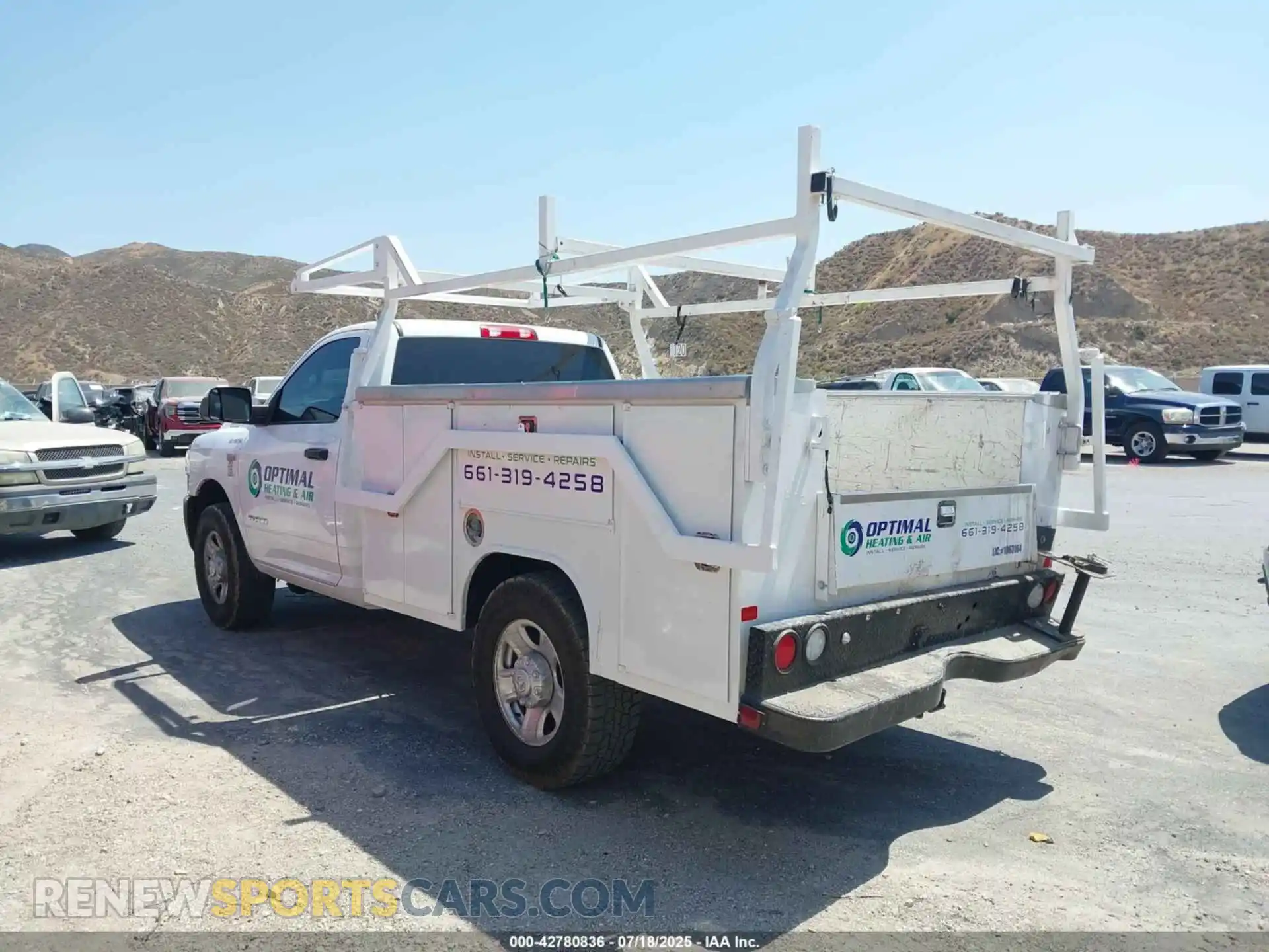 3 Фотография поврежденного автомобиля 3C7WR4AJXNG142473 RAM 2500 2022