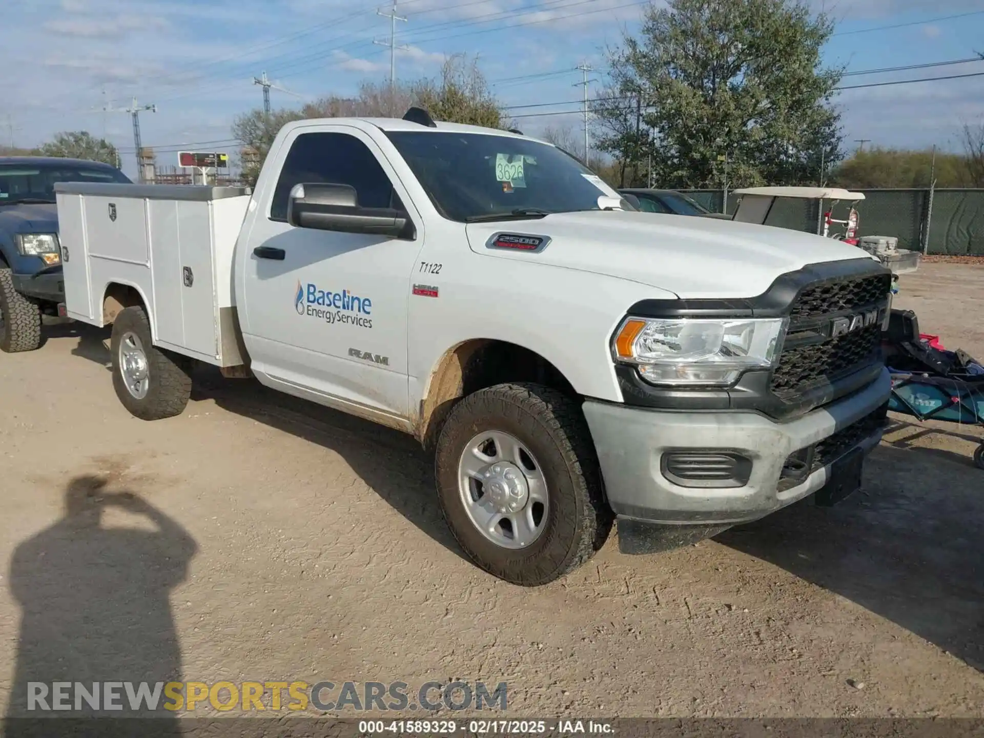 1 Photograph of a damaged car 3C7WR5AJ1NG253788 RAM 2500 2022