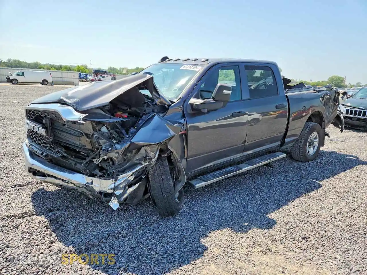 1 fotografías del automóvil dañado 3C6UR5CL8PG502732 RAM 2500 2023