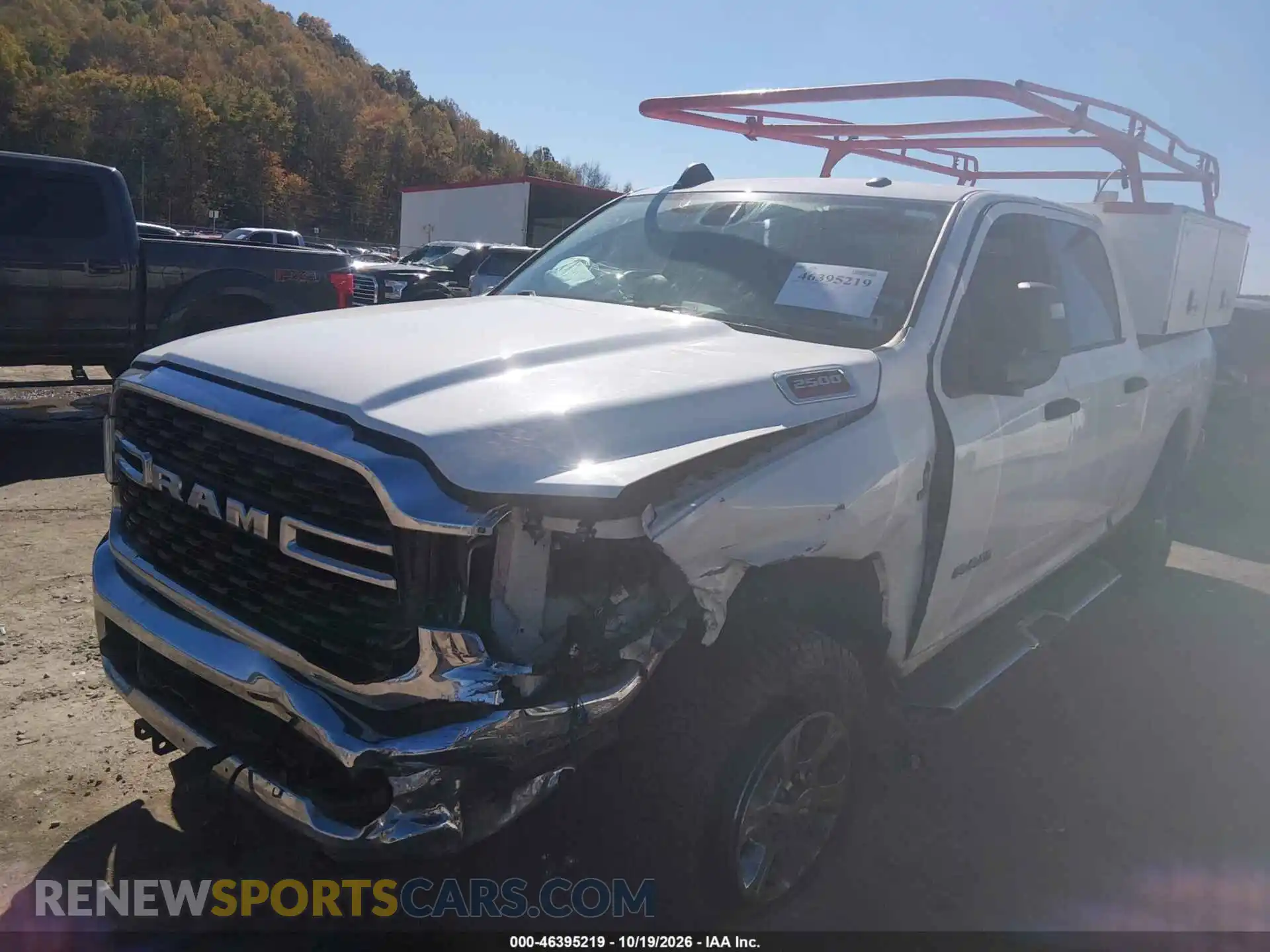 2 Photograph of a damaged car 3C6UR5DLXPG537951 RAM 2500 2023