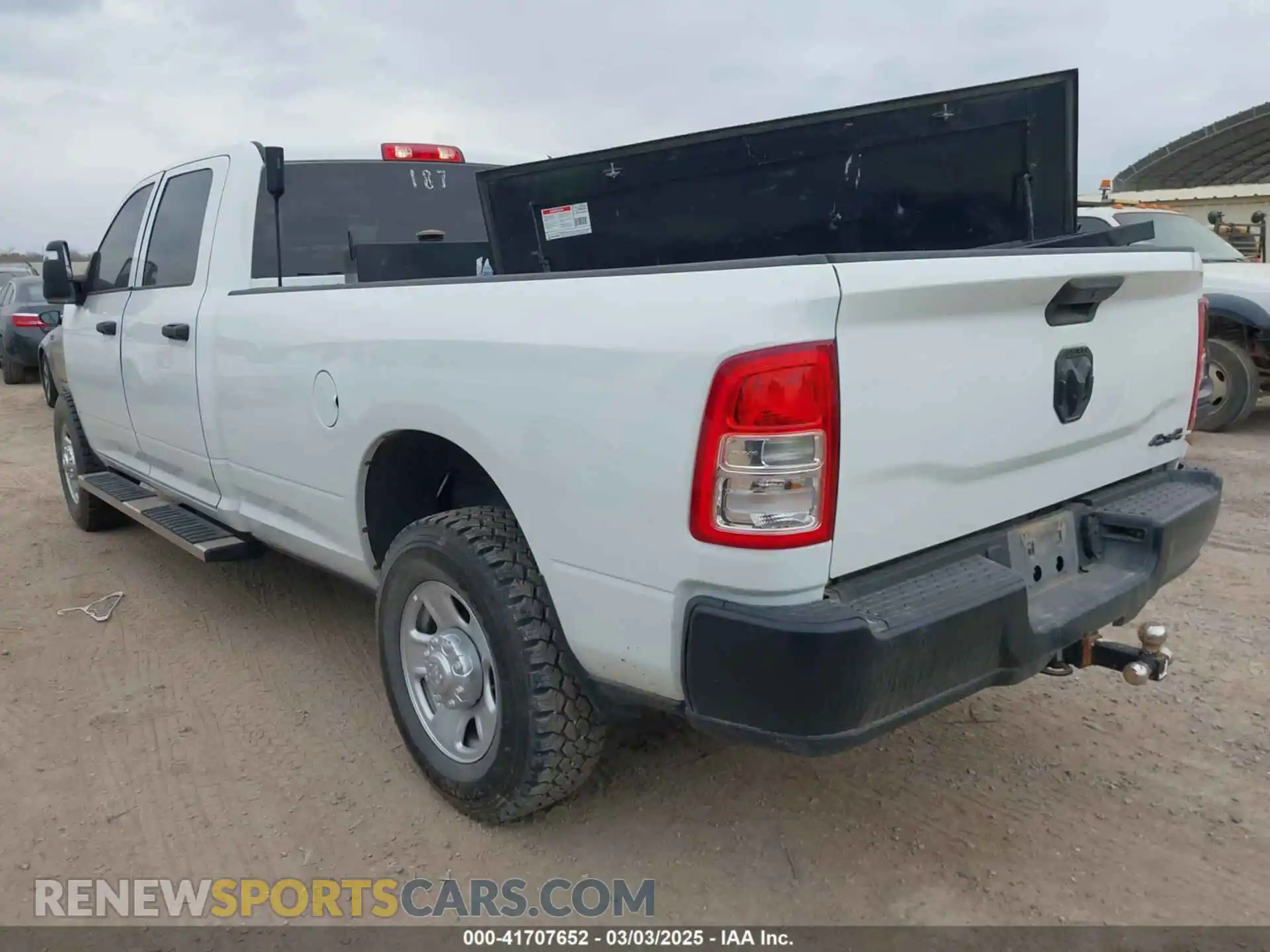 3 Photograph of a damaged car 3C6UR5HJ2PG631377 RAM 2500 2023